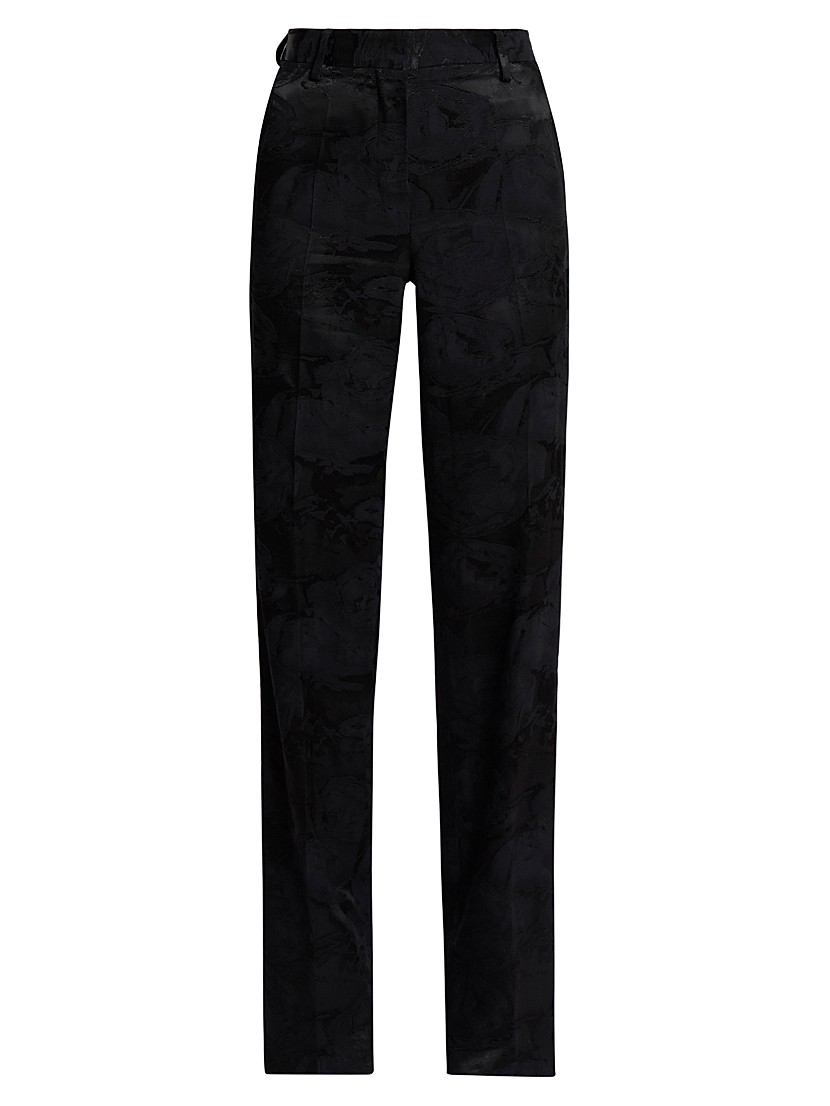 Shop Dries Van Noten Pulla Floral Jacquard Pants | Saks Shop Dries Van Noten Pulla Floral Jacquard Pants | Saks
