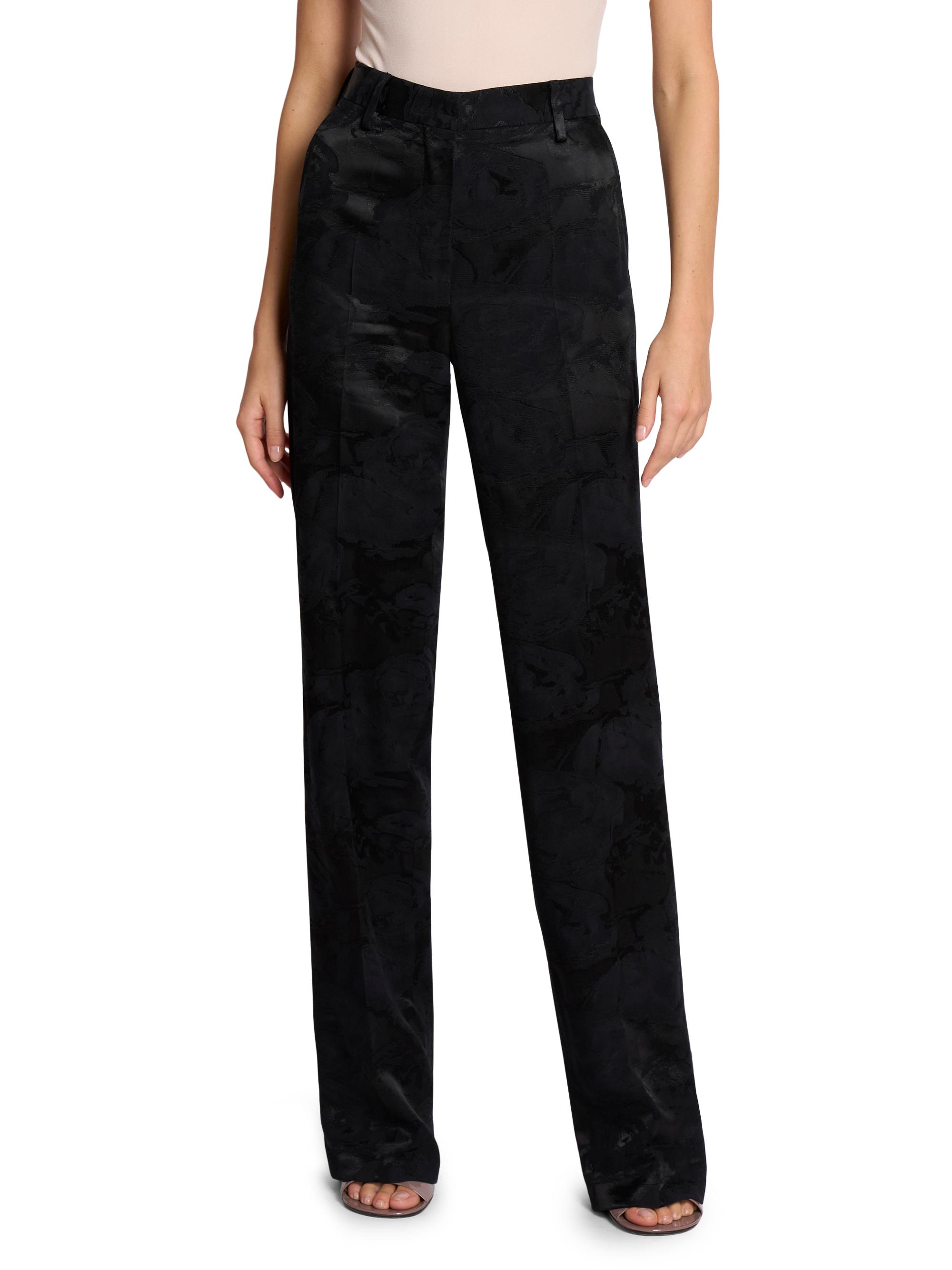 【louren】flower jacquard half pants Dries Van Noten Pulla Floral Jacquard Pants | Saks Fifth Avenue