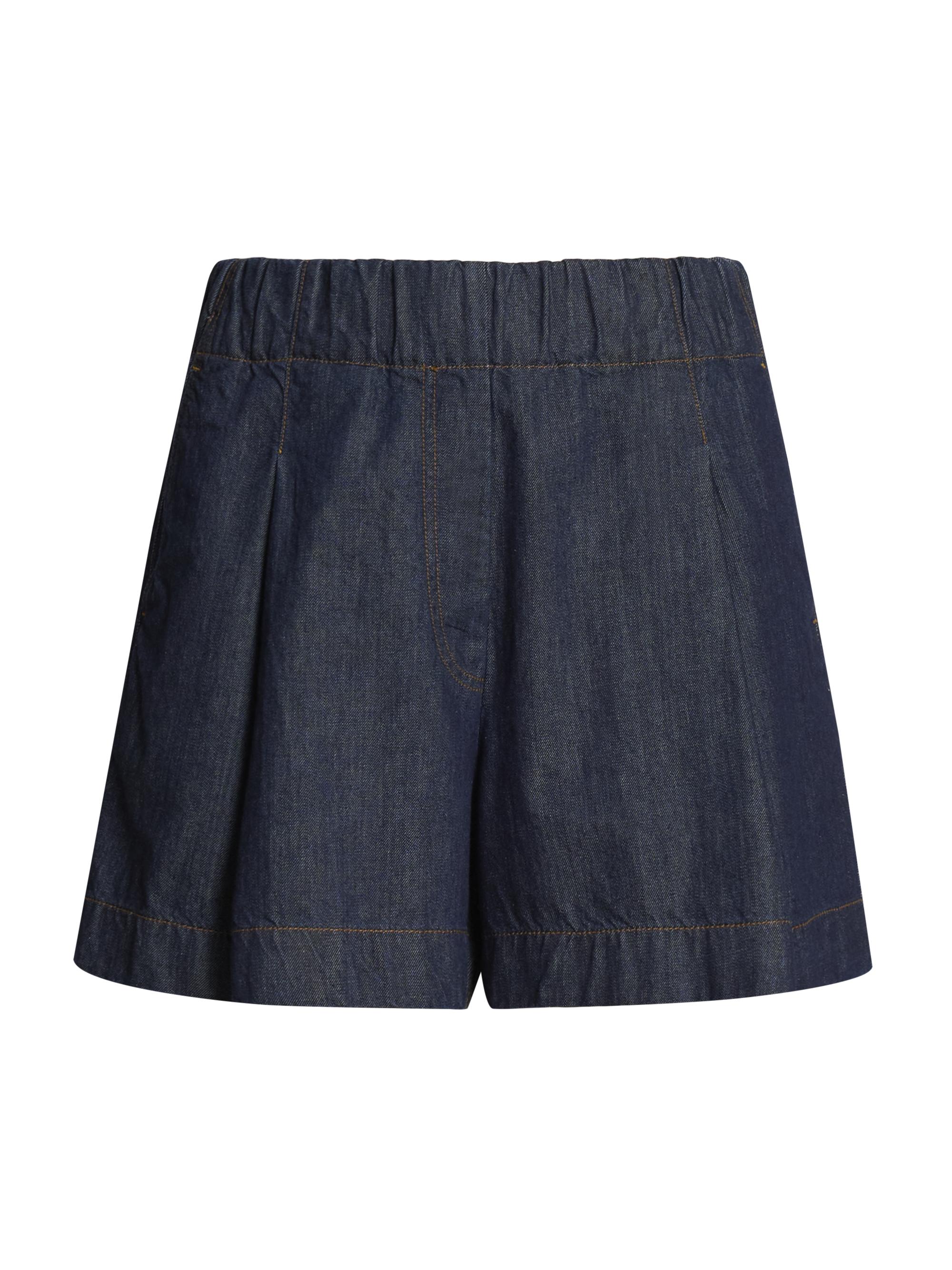 Dries Van Noten Women's Pila Relaxed Denim Shorts - Indigo