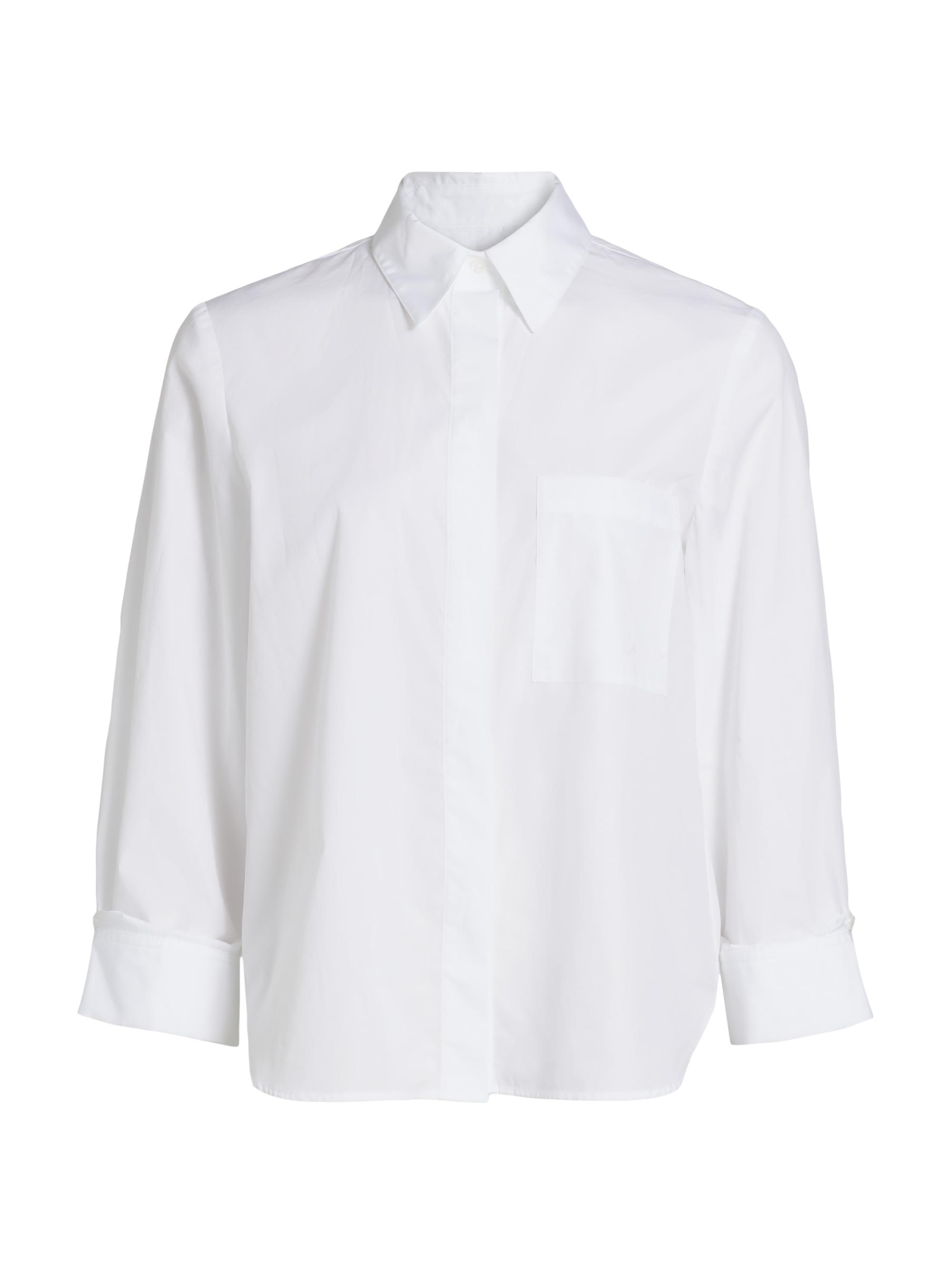 TWP Big Joe Cotton Embellished Collar Shirt | Saks Fifth Avenue