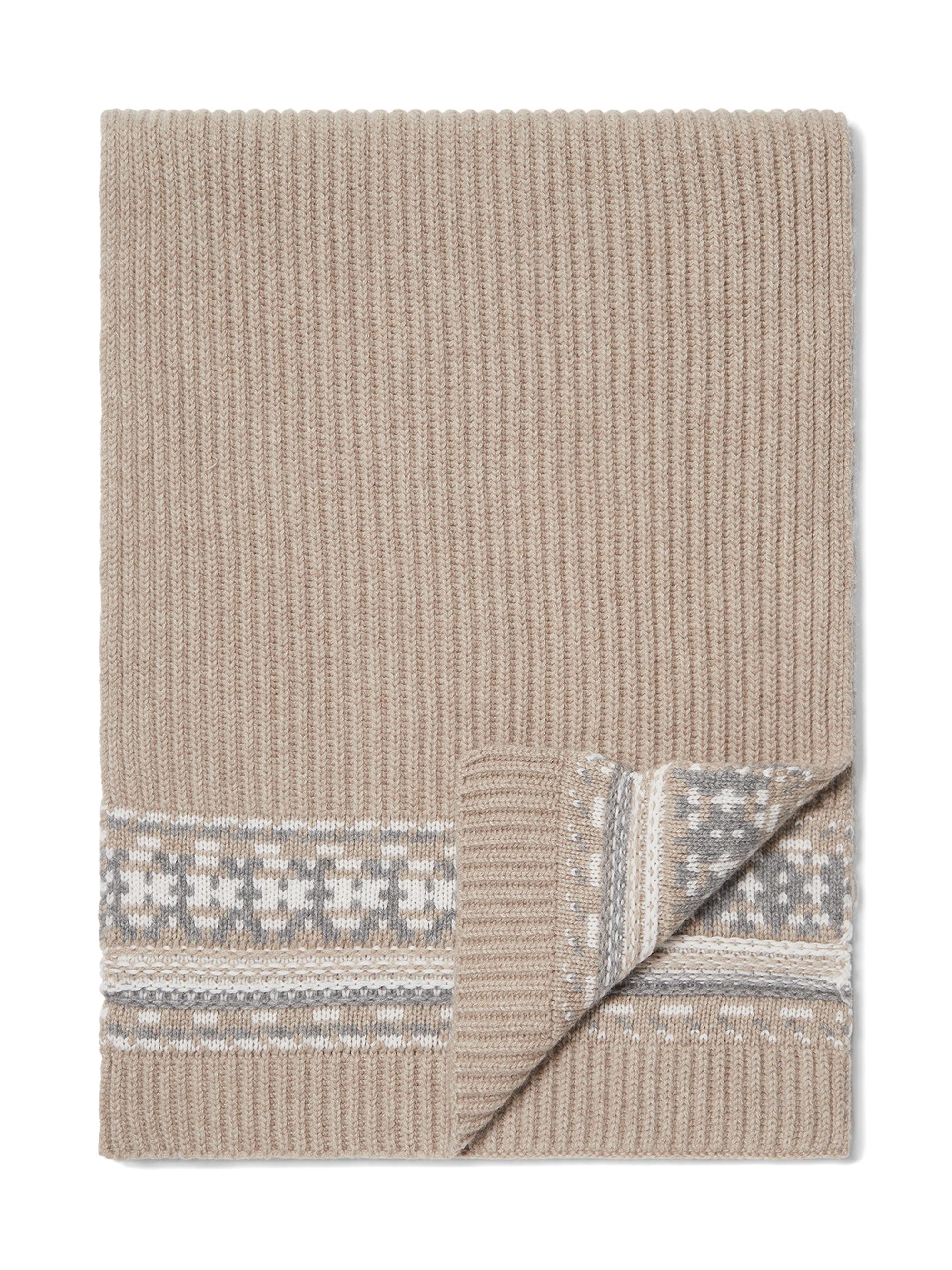 ZEGNA Men's Oasi Cashmere Scarf - Light Taupe