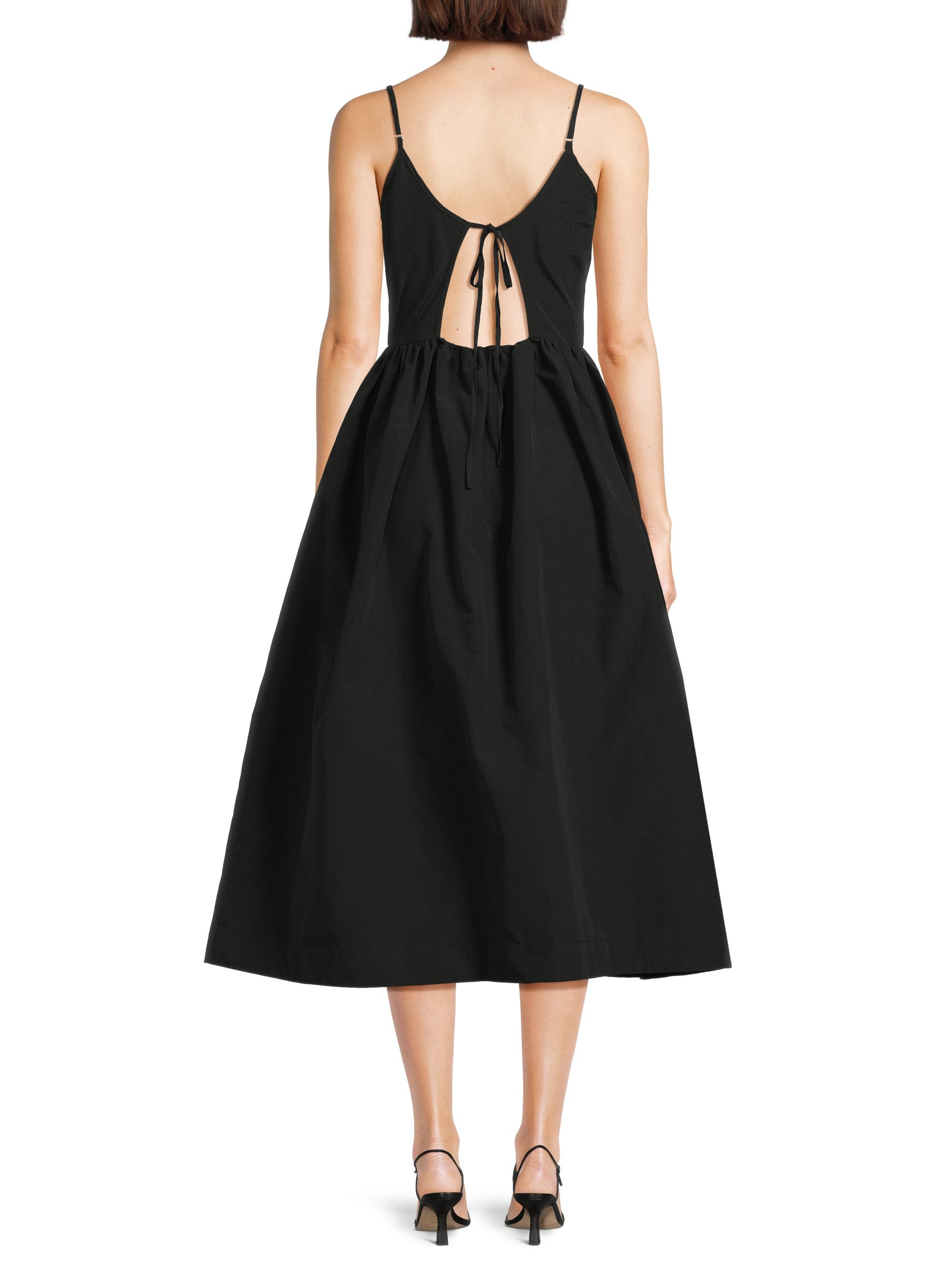 Ciao Lucia Neroni Rosette-Waist Midi Dress | Saks Fifth Avenue