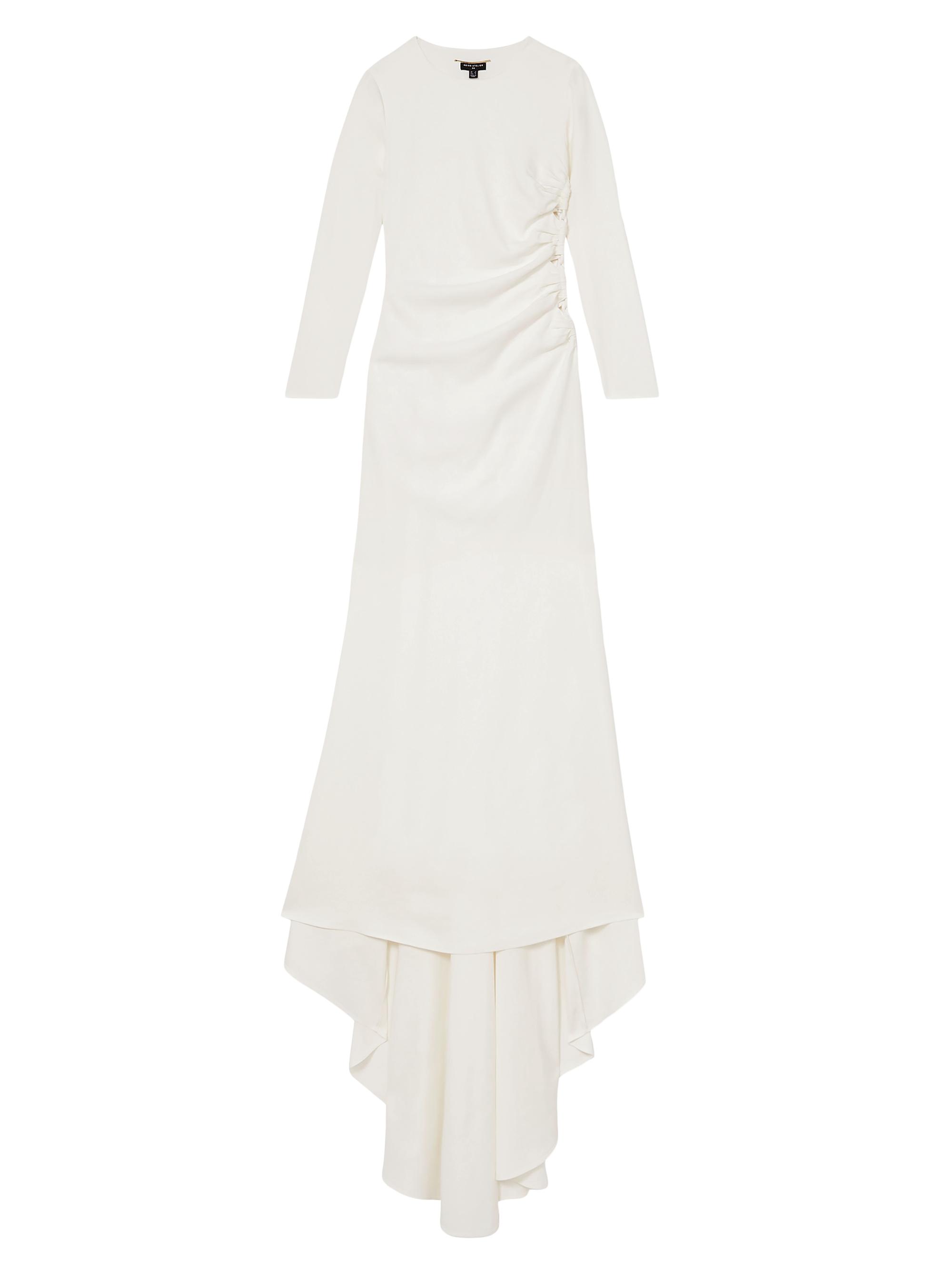 Reiss Atelier Women's Lorna Ruched Gown - White