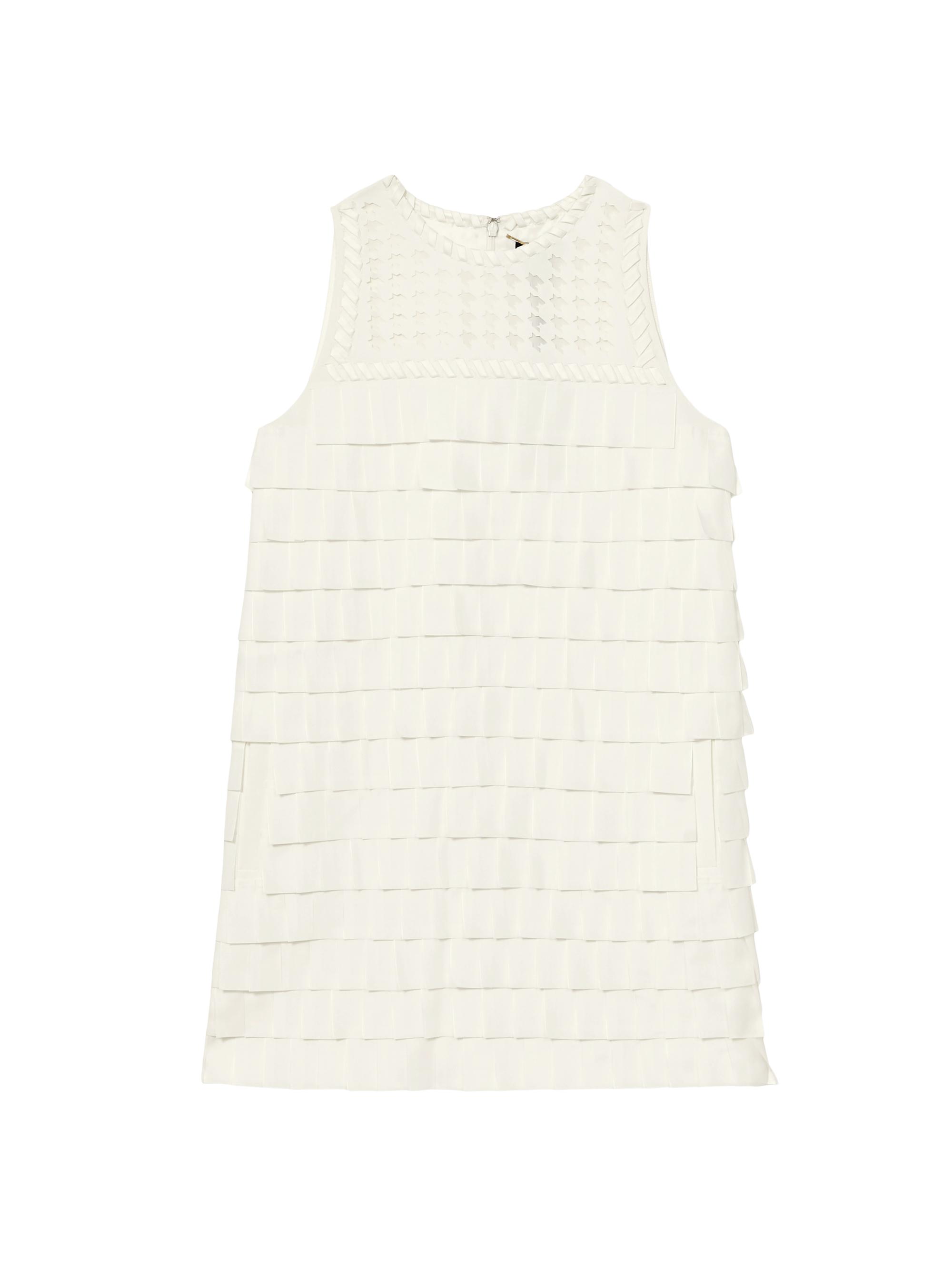 Reiss Atelier Women's Robin Layered Ruffle Minidress - White