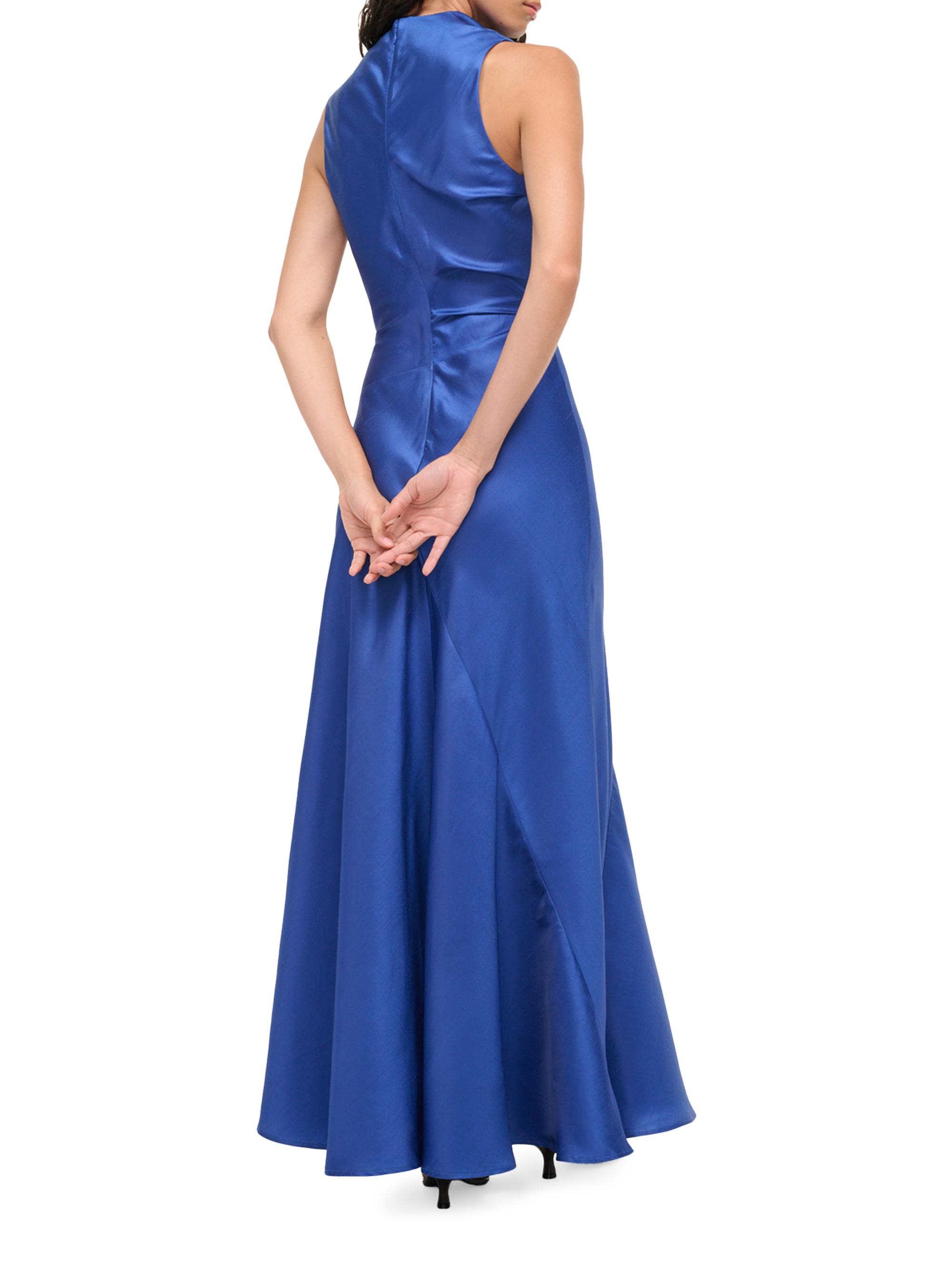 frida satin party dress Windsor Frida Formal Satin Ruffle Dress