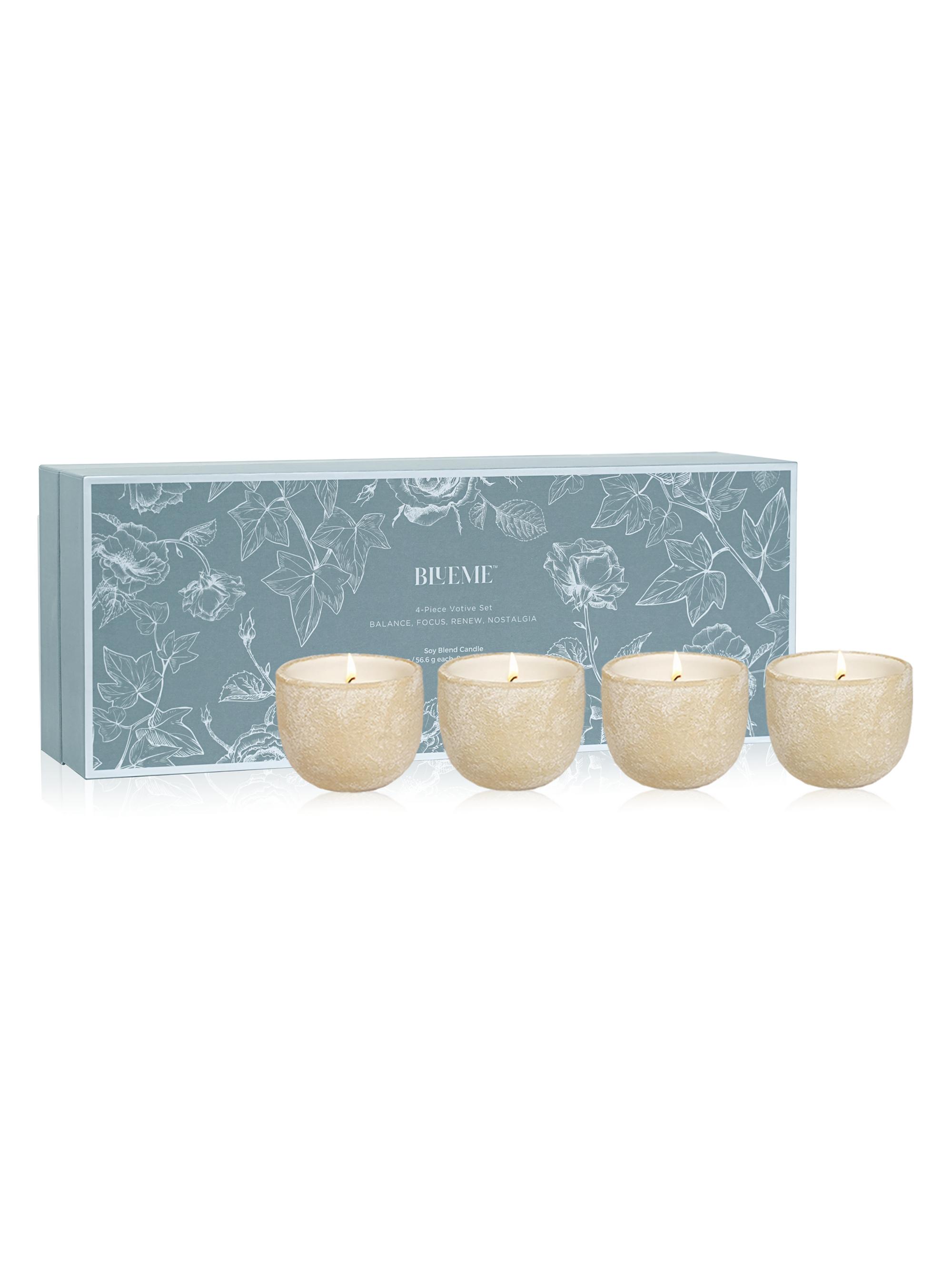 Blueme Mother's Day Collection 4-Piece Travel Votive Candle