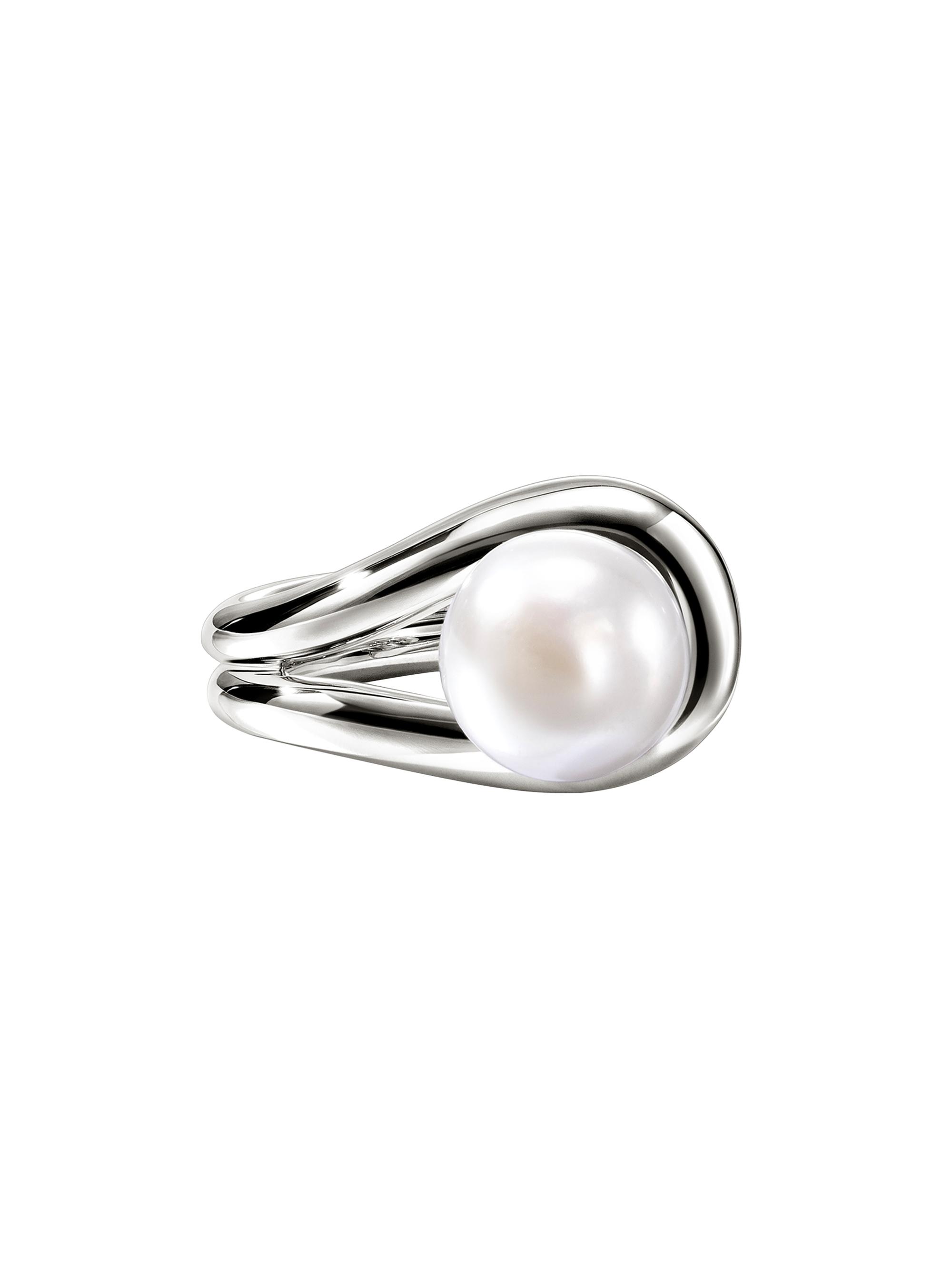 John Hardy Women's Surf Sterling Silver & Freshwater Pearl Ring - Silver