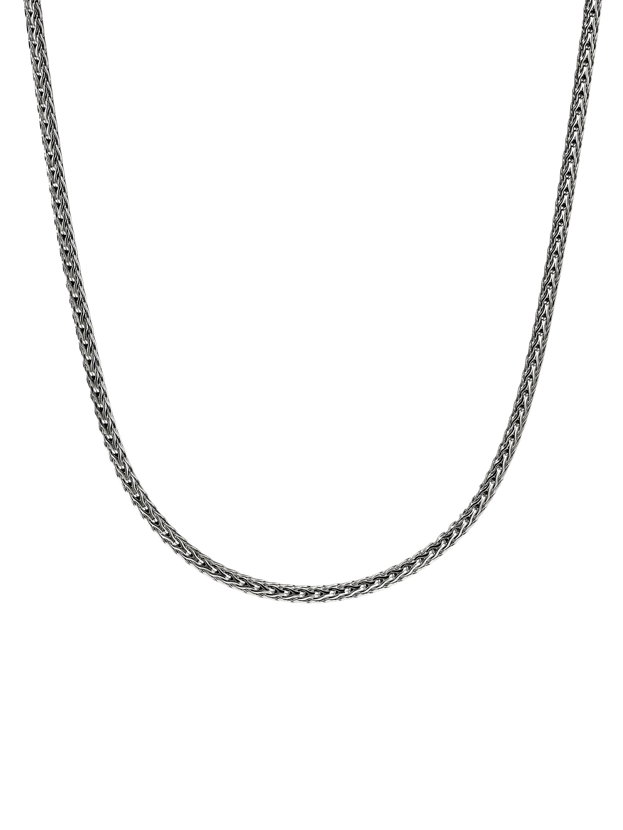 John Hardy Icon Sterling Silver Chain Necklace/3.5MM - Silver