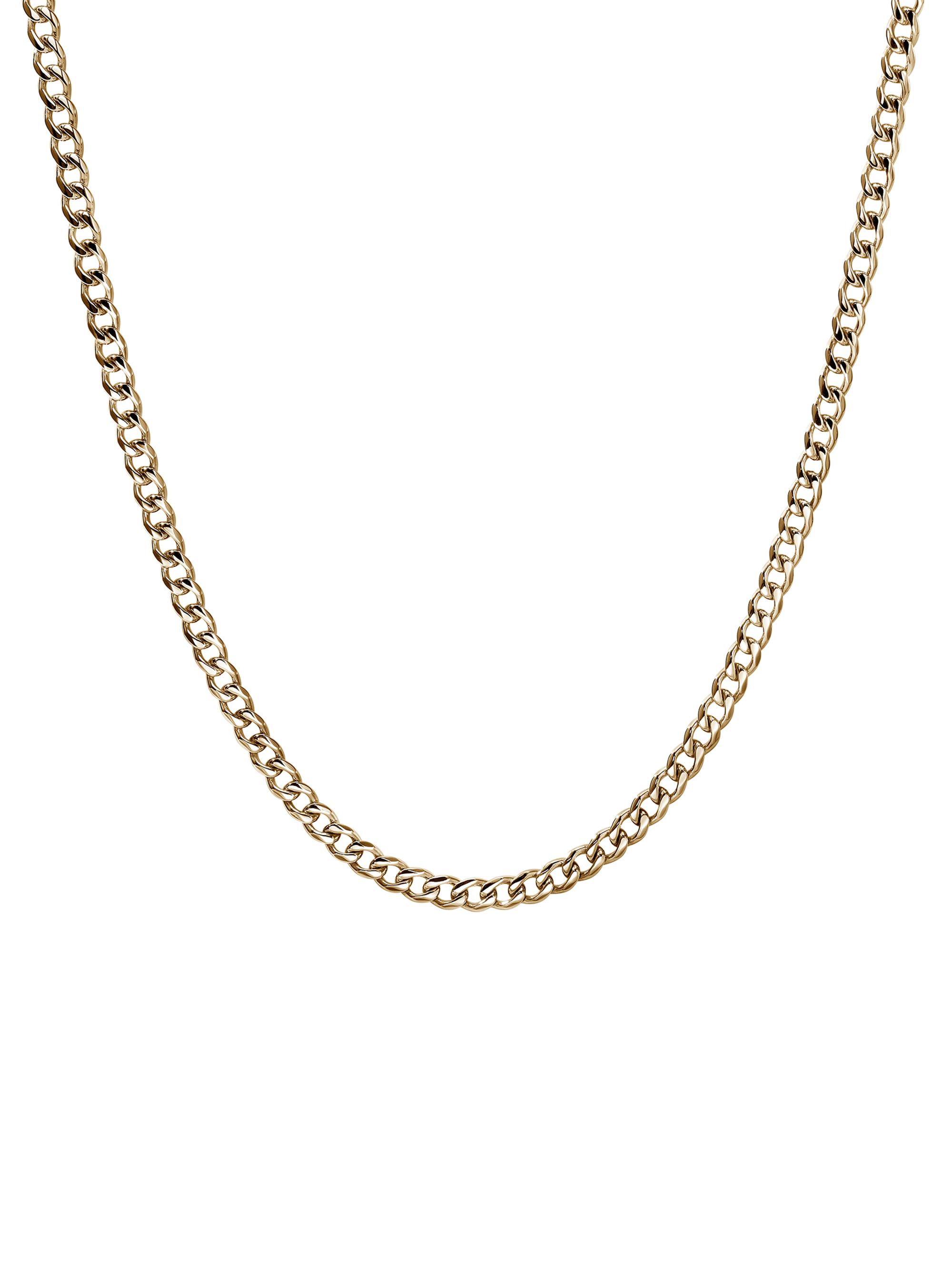 John Hardy 14K Yellow Gold Curb Chain Necklace - Gold