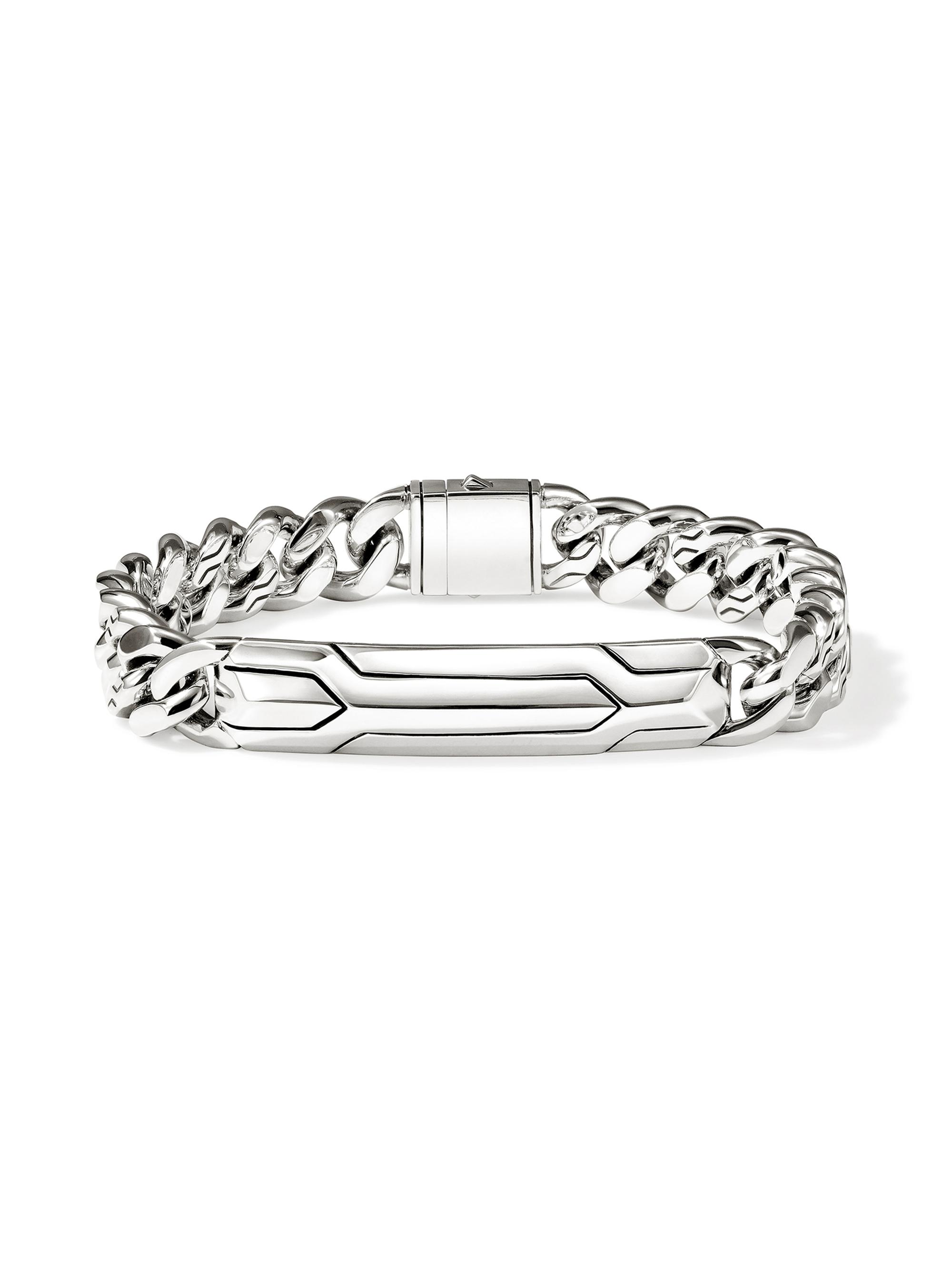 John Hardy Men's Icon Sterling Silver Bracelet - Silver