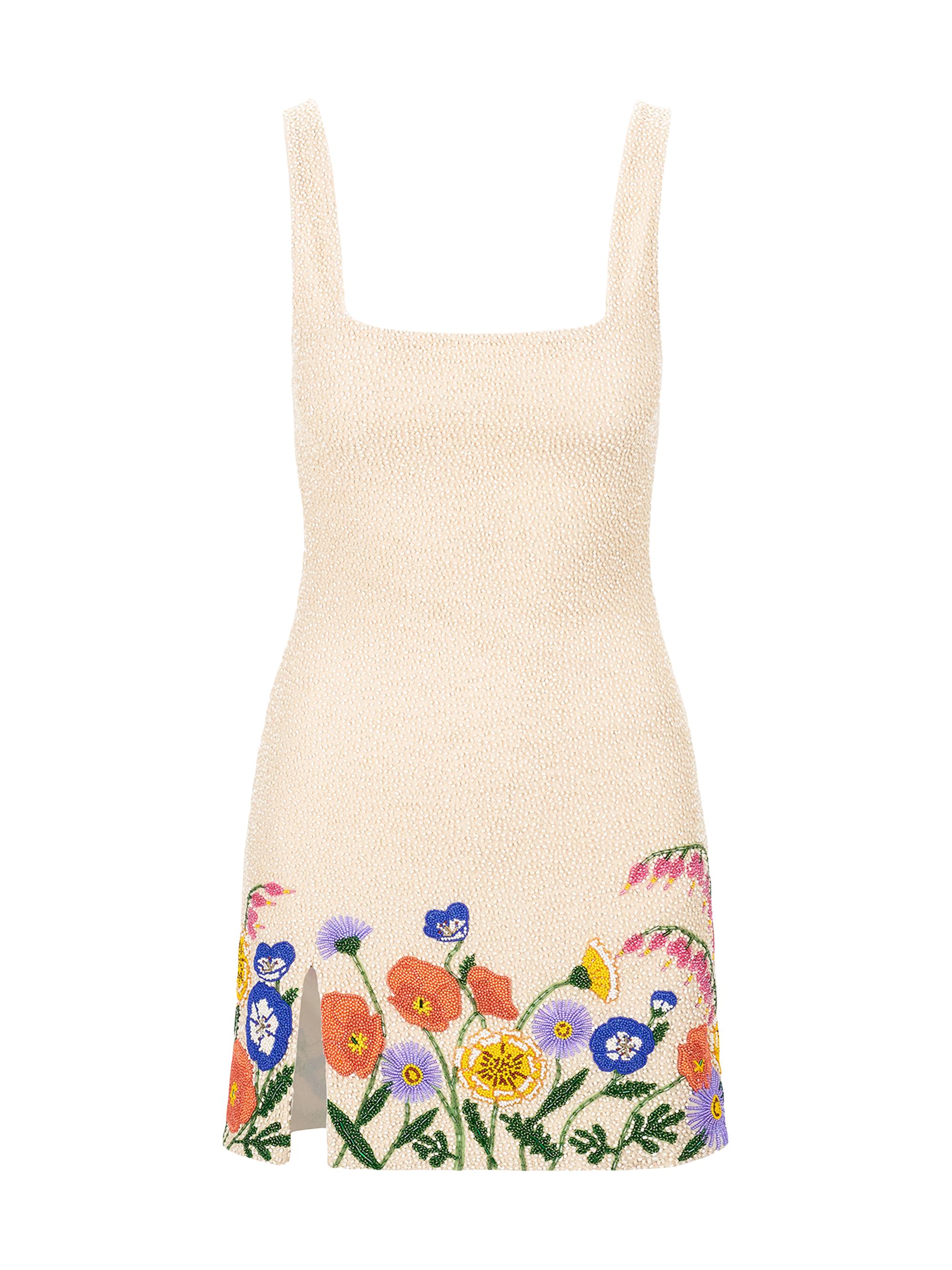 Staud Women's Le Sable Beaded Minidress - Seed Shop