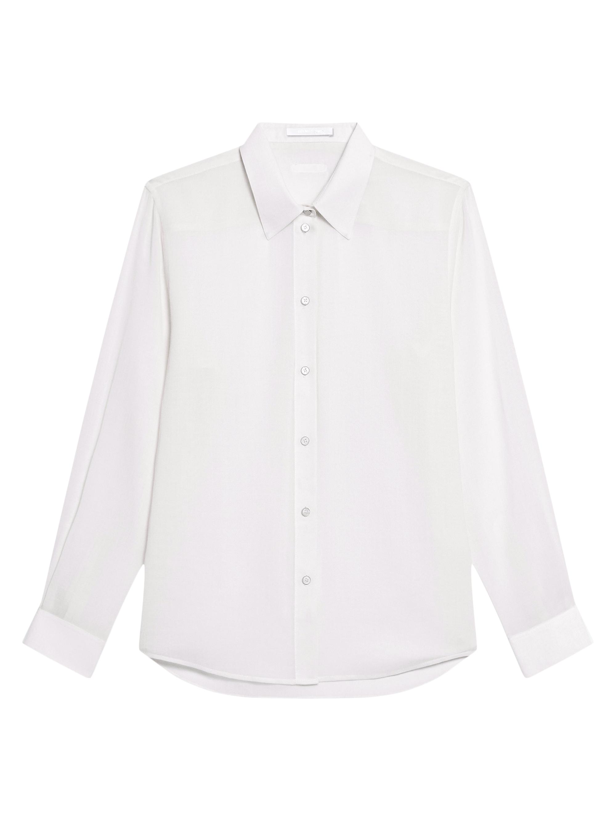 HELMUT LANG 長袖cotton SHIRTS Helmut Lang Darted Stretch Cotton Shirt | Saks Fifth Avenue