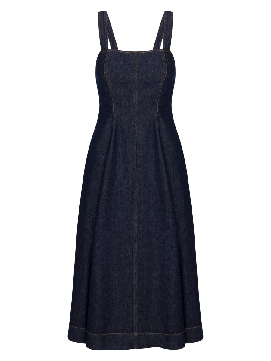Rebekka Denim Midi Dress