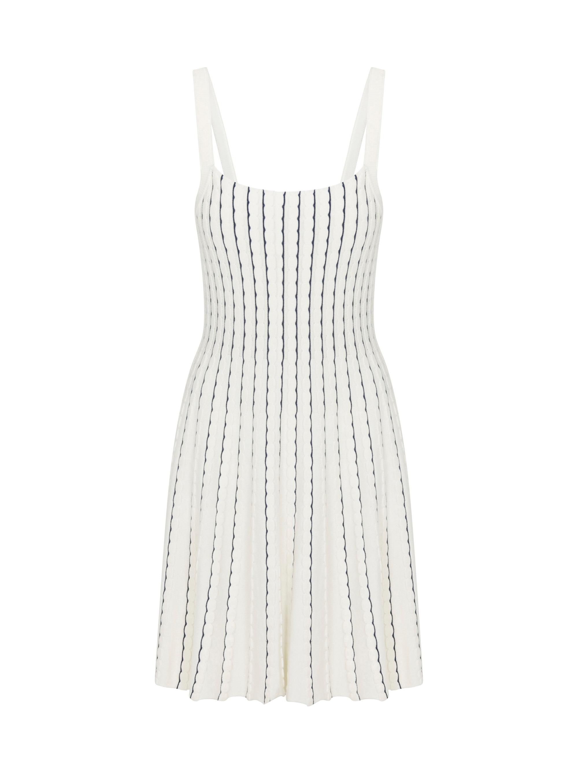 Rebecca Taylor Women's Dorothy Scallop Knit A-Line Minidress -