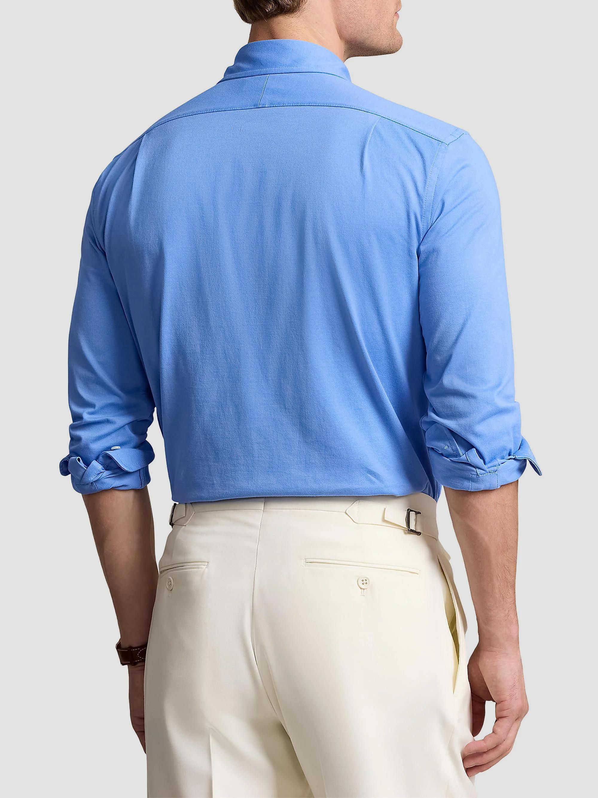Polo Ralph Lauren Jersey Spread-Collar Shirt | Saks Fifth Avenue
