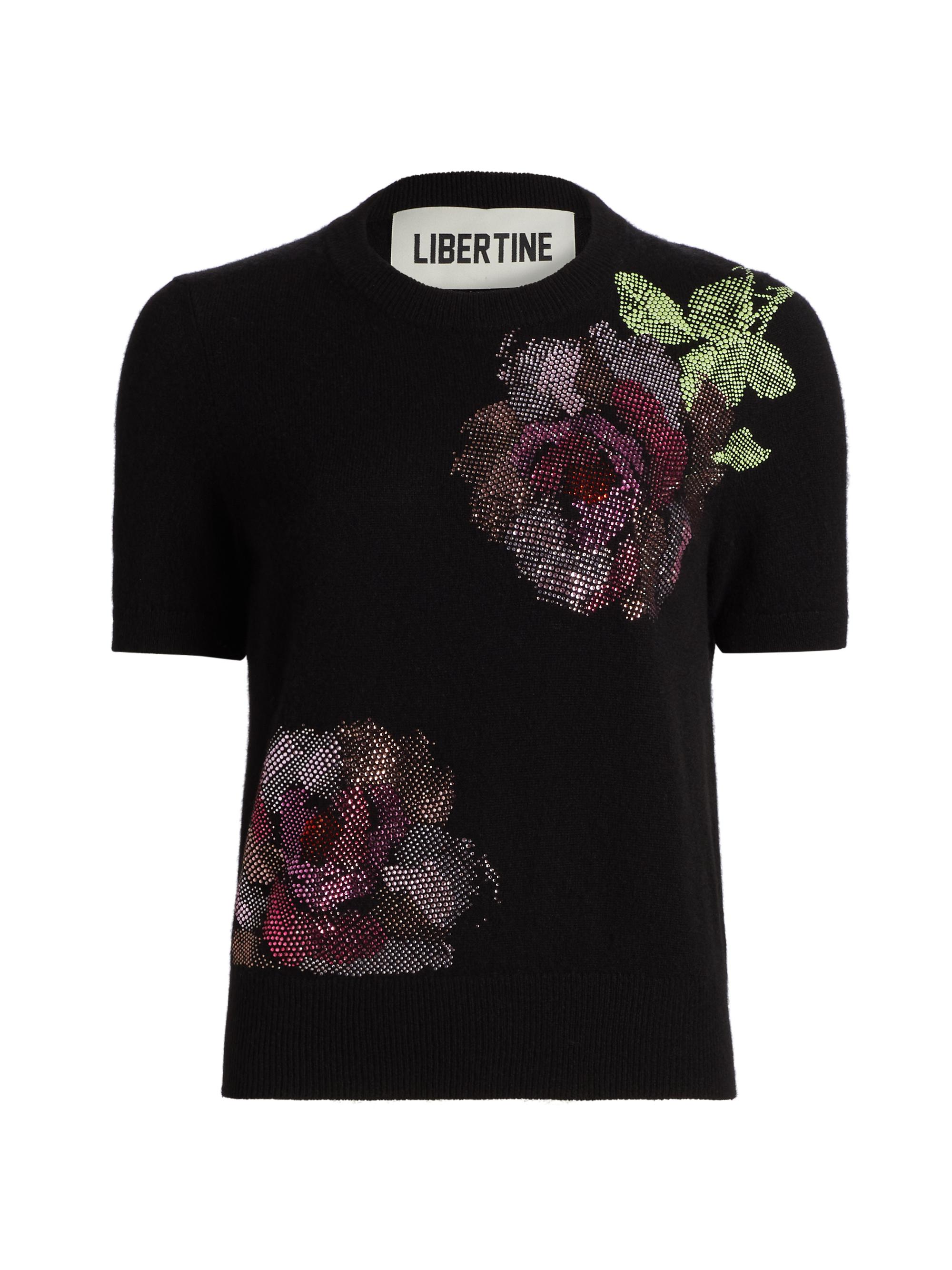 Libertine Women's American Beauty Cashmere Top - Black