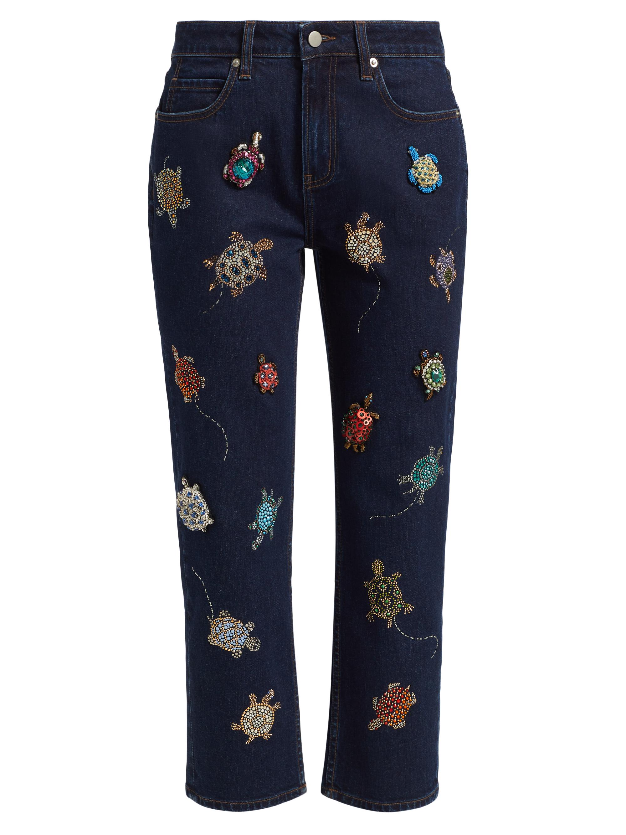 Turtle Time' Boyfriend Jeans