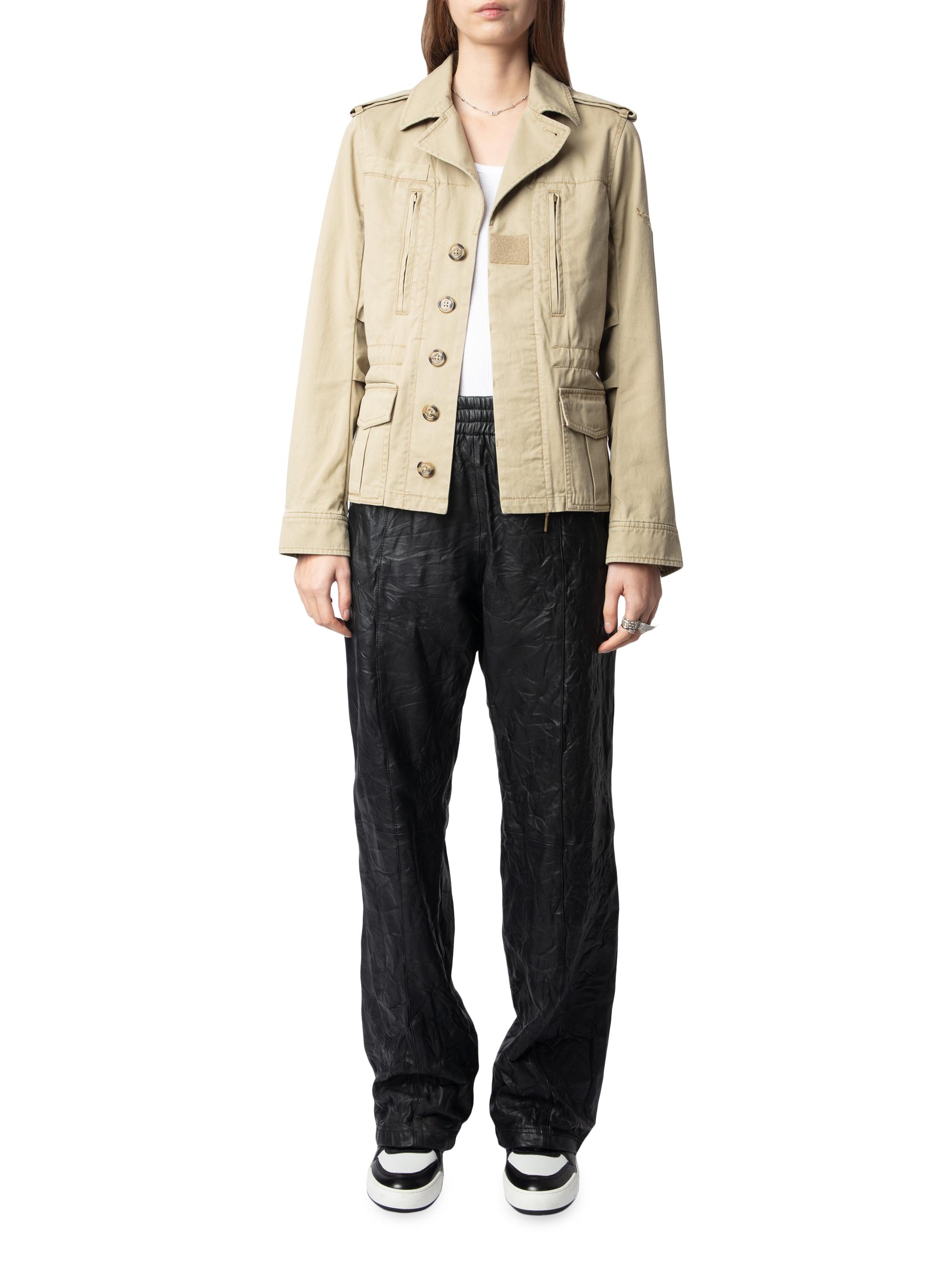 Zadig & Voltaire Klimi Cotton Military Jacket | Saks Fifth Avenue