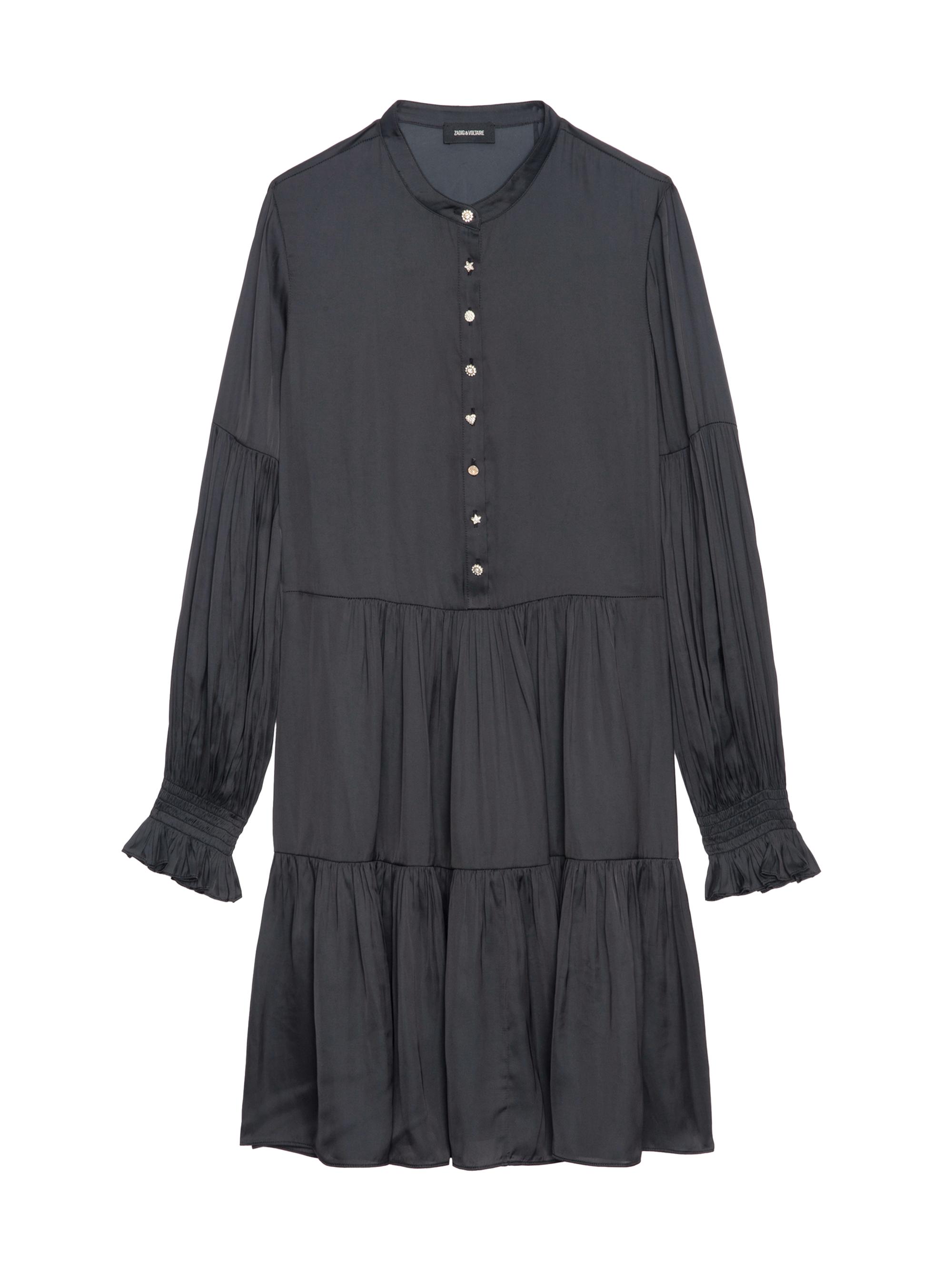 Zadig & Voltaire Rean Cuir Lisse Leather Minidress | Saks Fifth Avenue