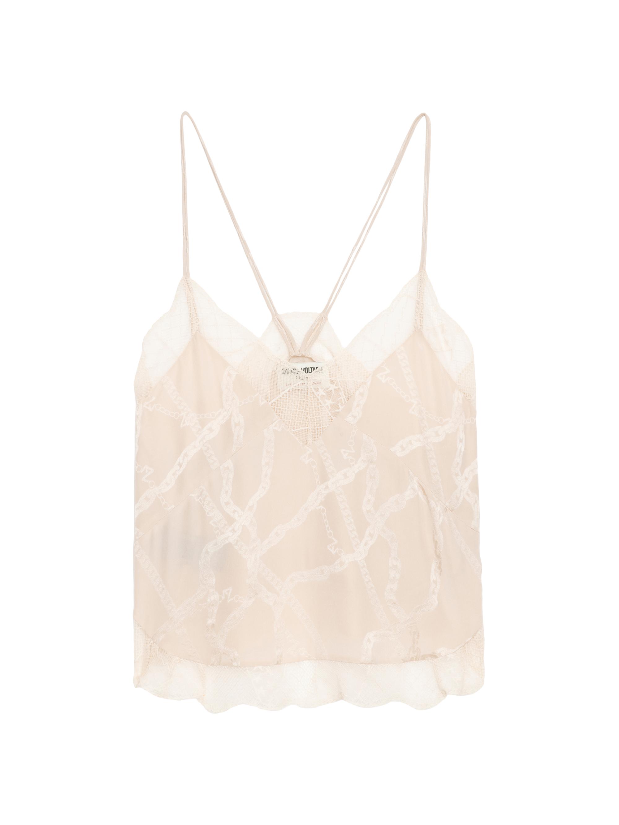 Zadig & Voltaire Women's Cabri Jac Chaines Silk Camisole - Sweet