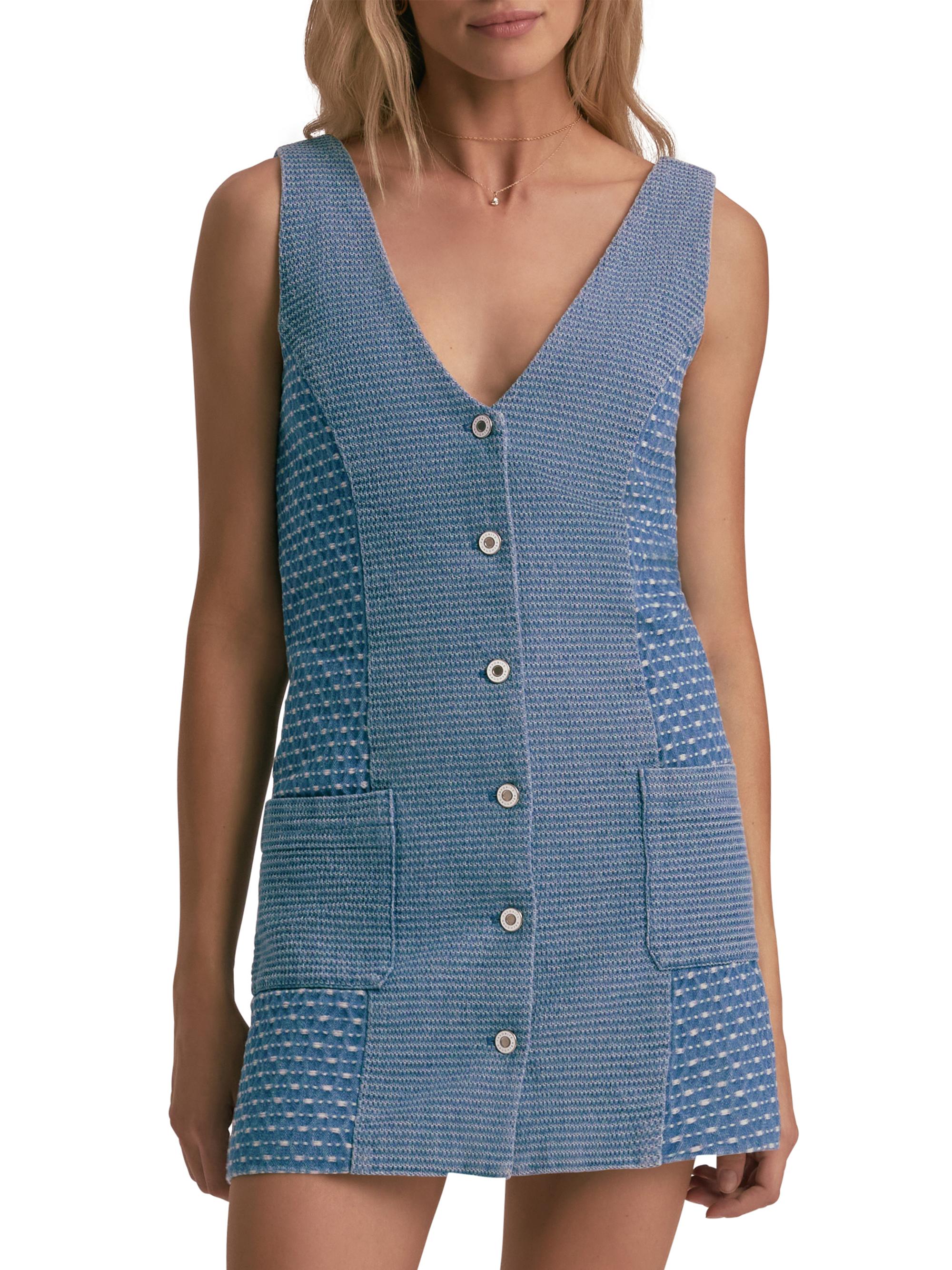 Favorite Daughter The Arlo Vest Minidress | Saks Fifth Avenue