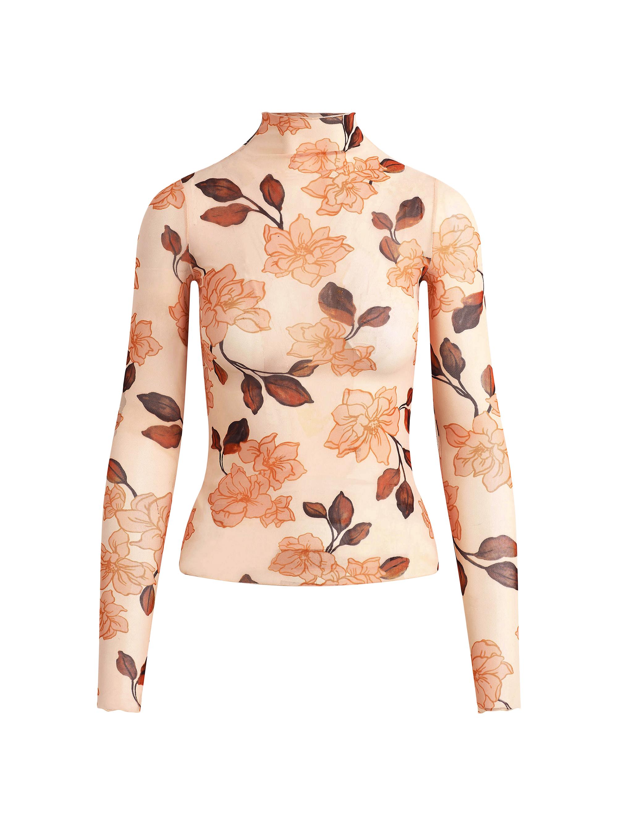 Favorite Daughter Women's The Sheer Fantasy Top - Bare Roses