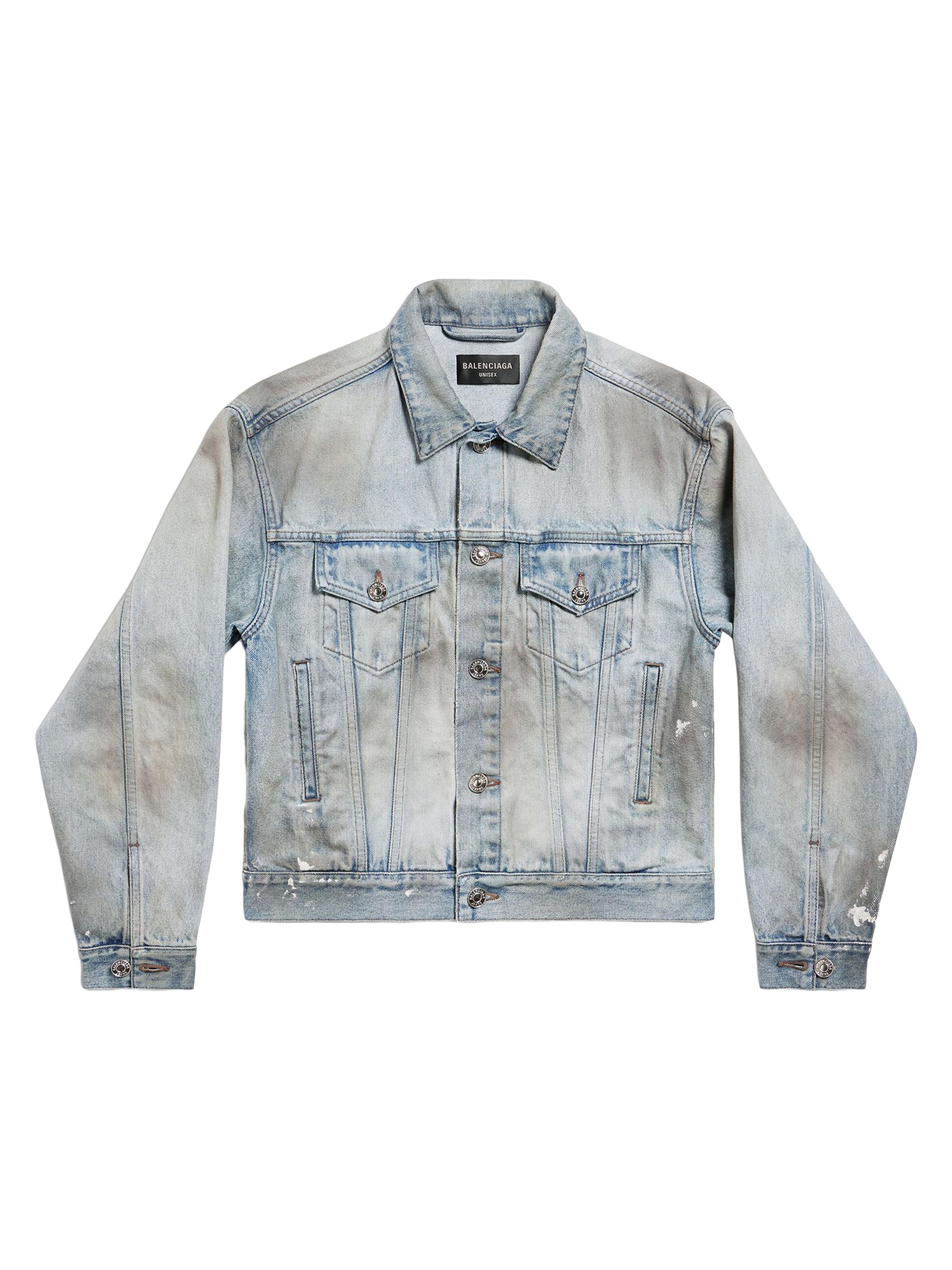 Balenciaga Women's Unity Sports Icon Shrunk Jacket - Light Blue