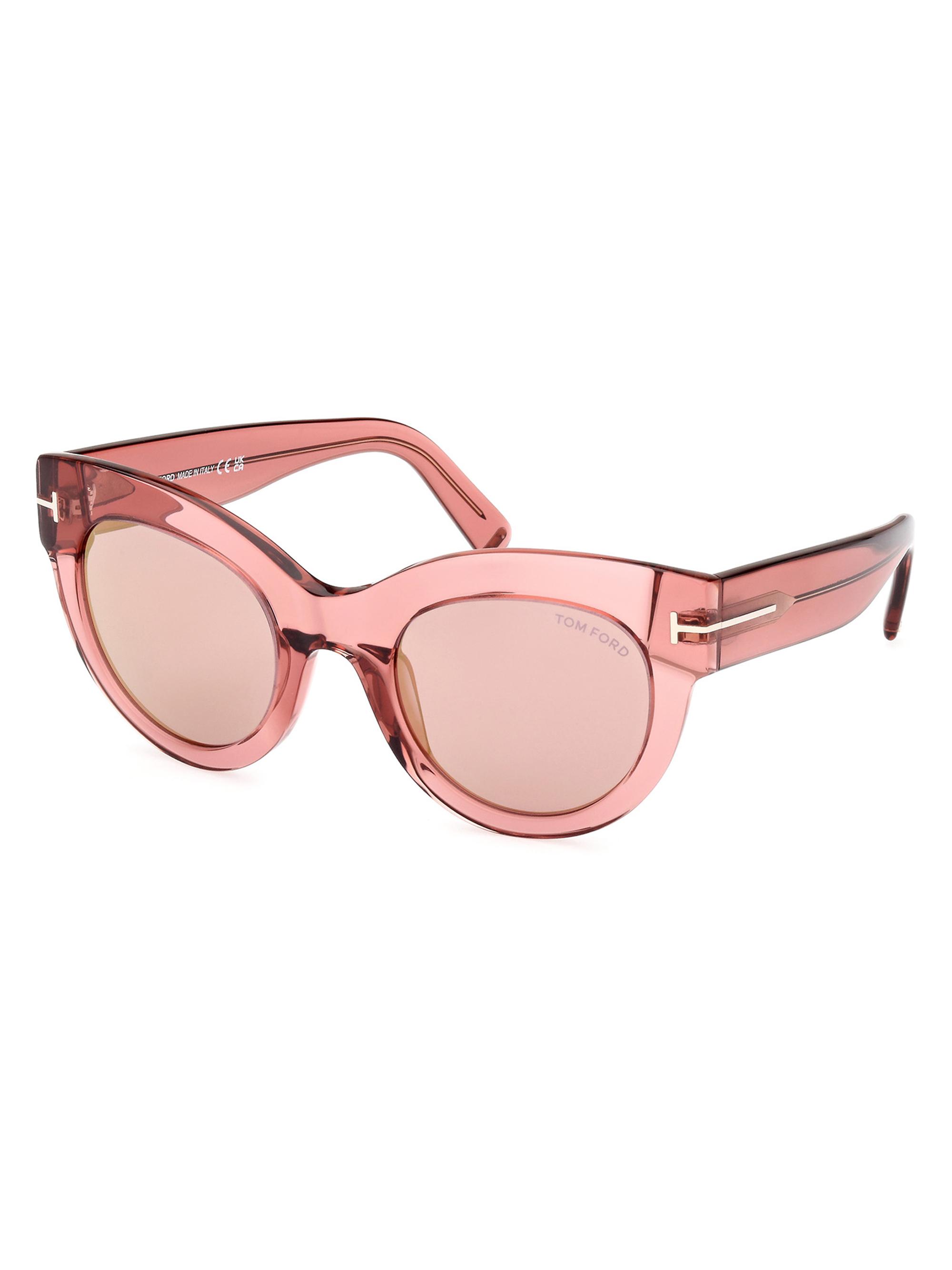 TOM FORD Women's 51MM Cat-Eye Sunglasses - Pink Violet