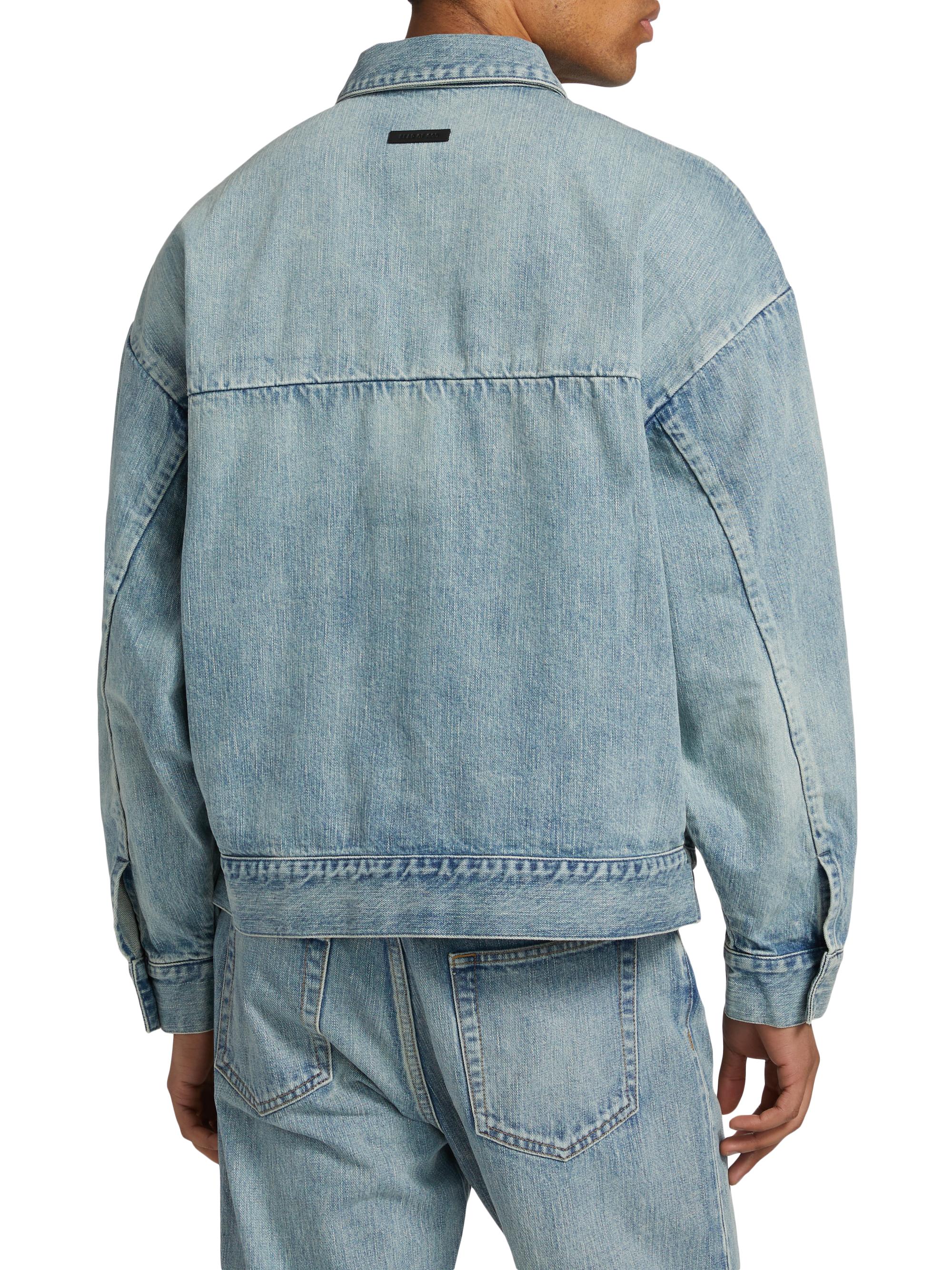 Fear of God Denim Trucker Jacket | Saks Fifth Avenue