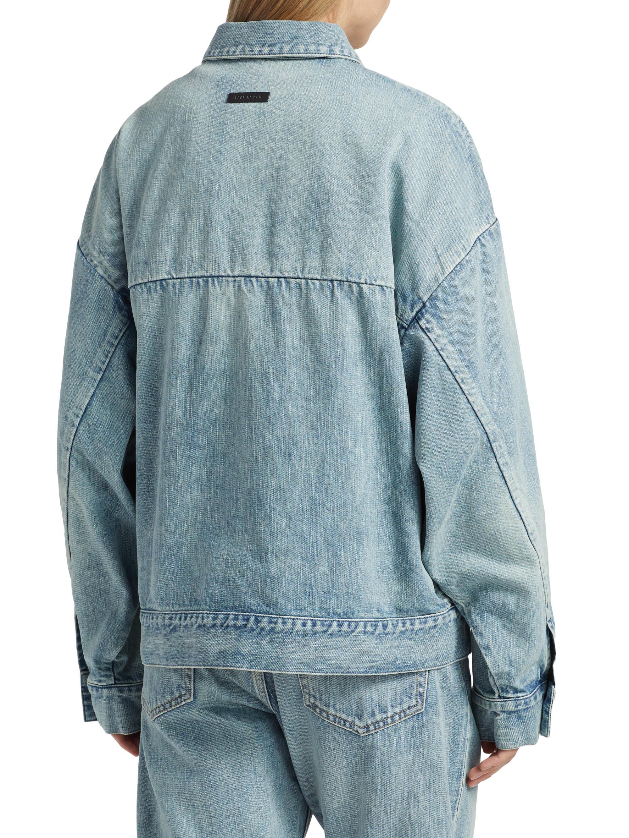 Fear of God Denim Trucker Jacket | Saks Fifth Avenue