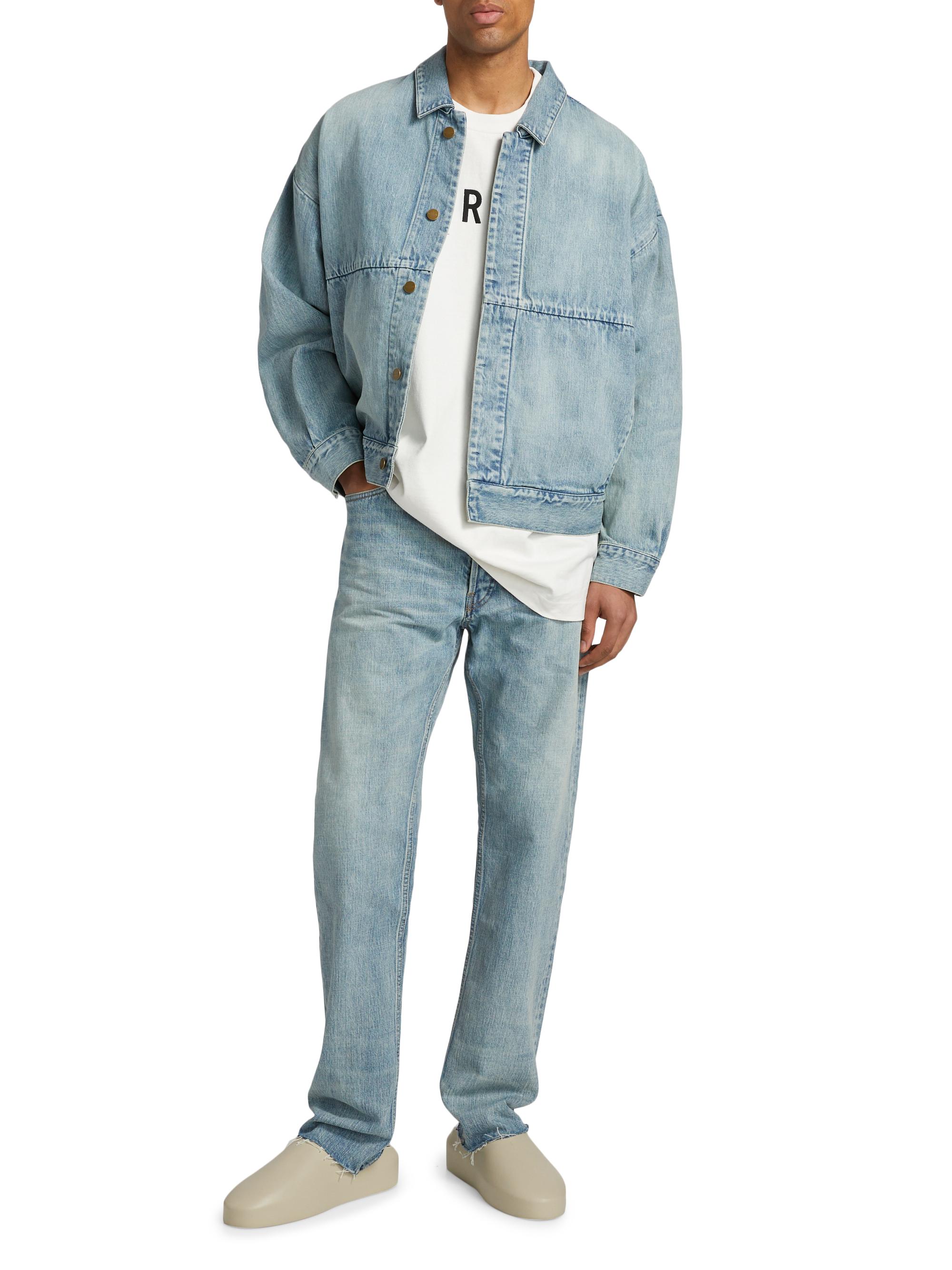 Fear of God Denim Trucker Jacket | Saks Fifth Avenue