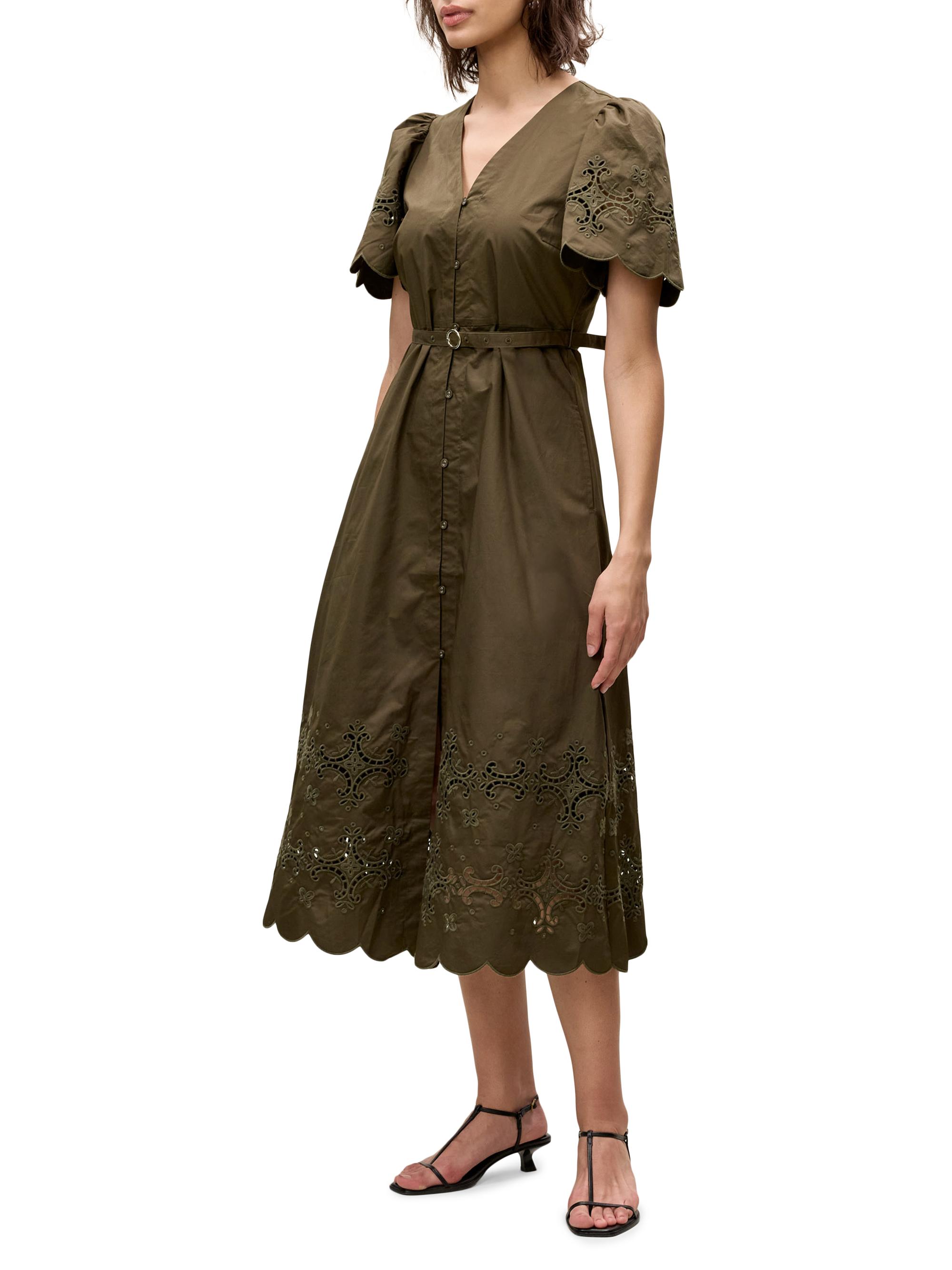 raquel embroidered mini dress Raquel Embroidered Short Sleeve Mini Dress main image 0