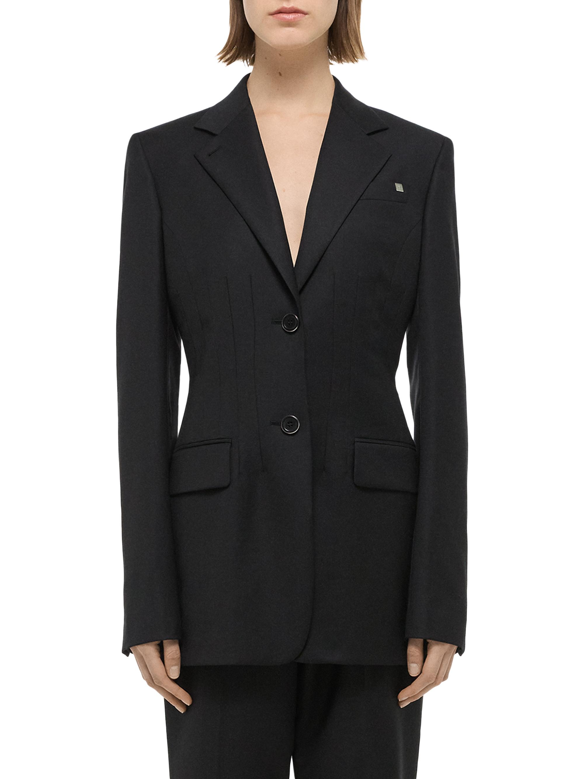 Helmut Lang Darted Wool Blazer | Saks Fifth Avenue