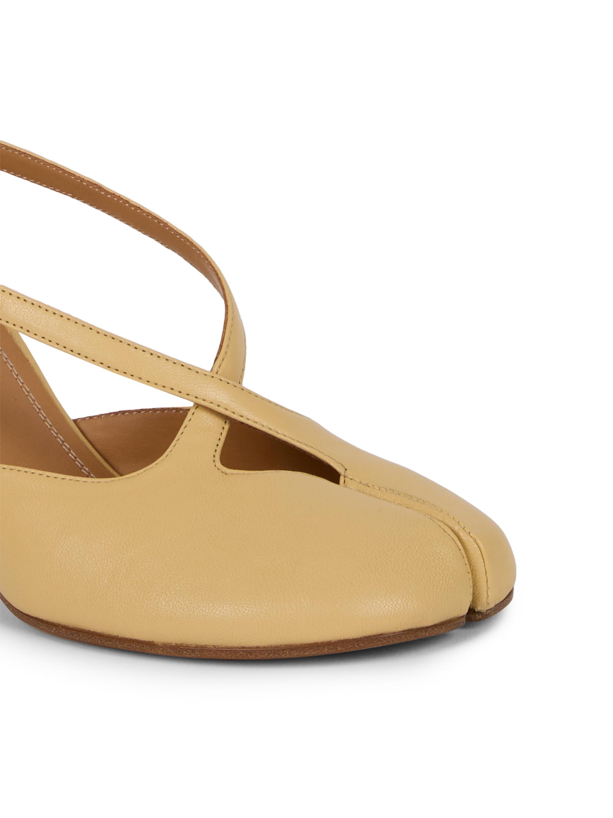 Maison Margiela Tabi 80MM Split-Toe Leather Pumps | Saks Fifth Avenue