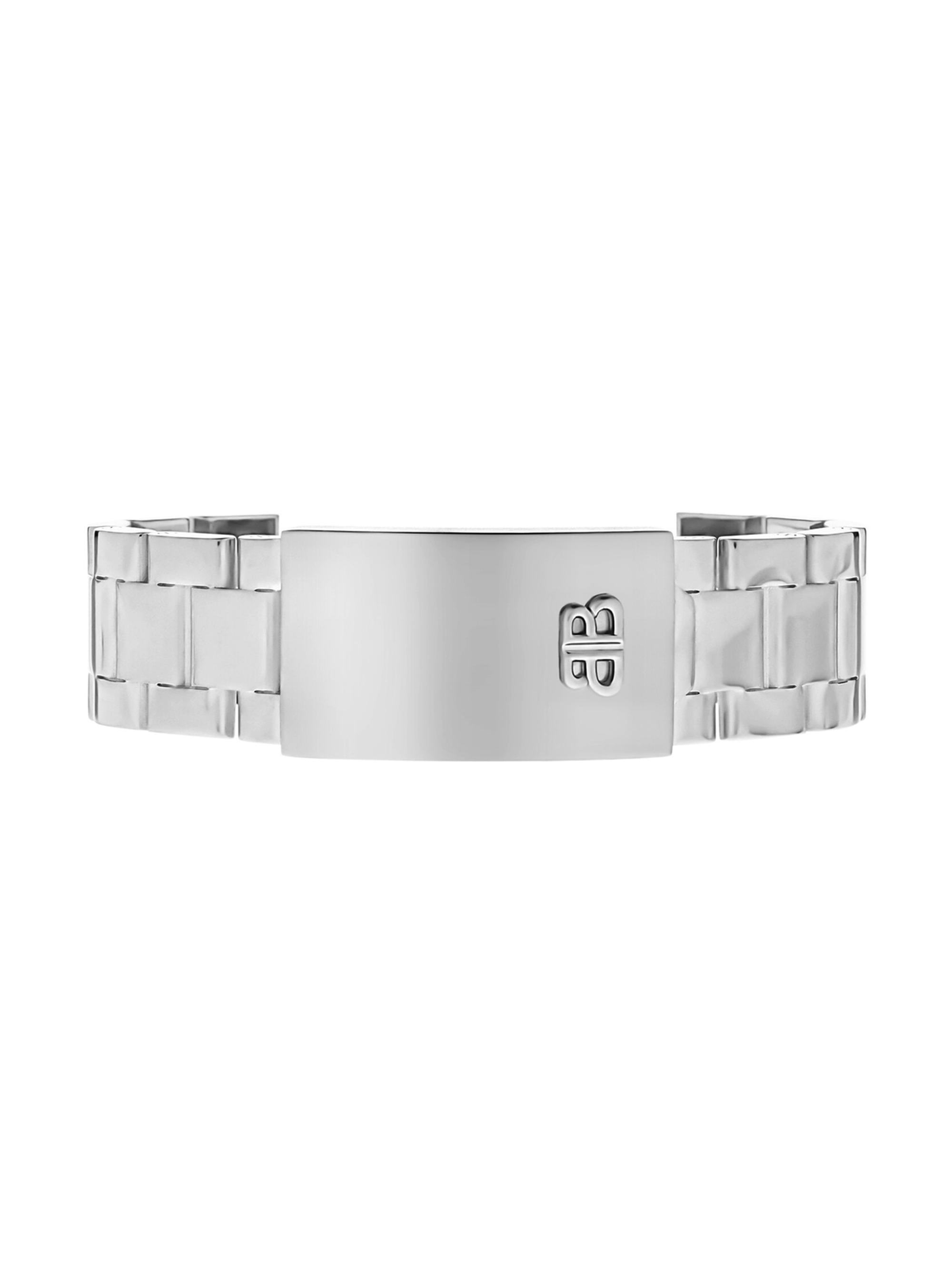 Balenciaga Women's 24/7 Cuff - Silver
