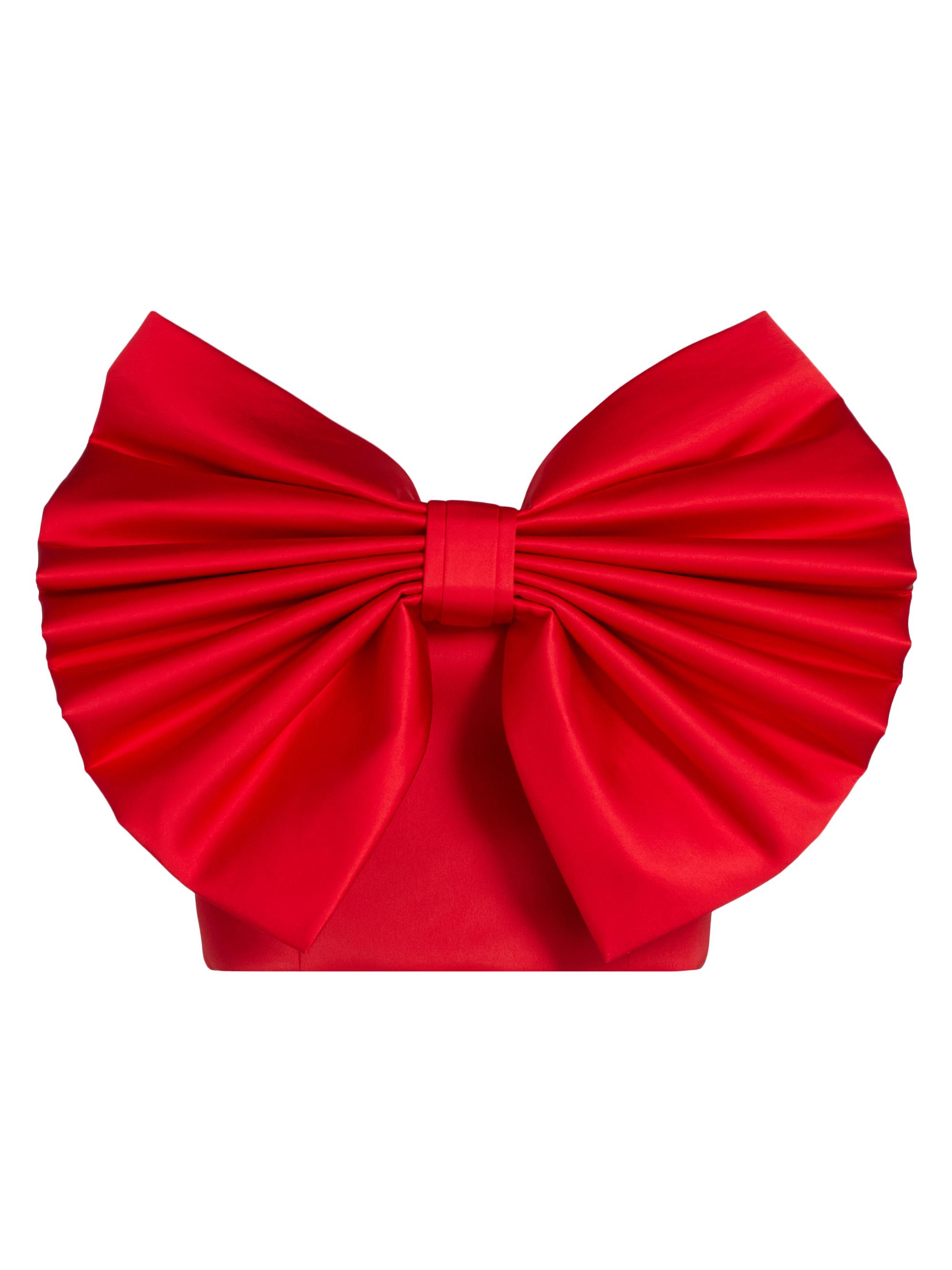 Alice + Olivia Sibella Bow Strapless Top | Saks Fifth Avenue