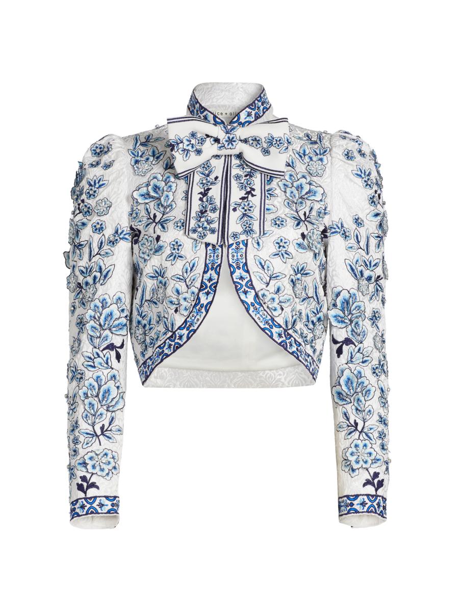 限定セール!ALICE + OLIVIA チェック ツイード ジャケット 限定セール!ALICE + OLIVIA チェック ツイード ジャケット