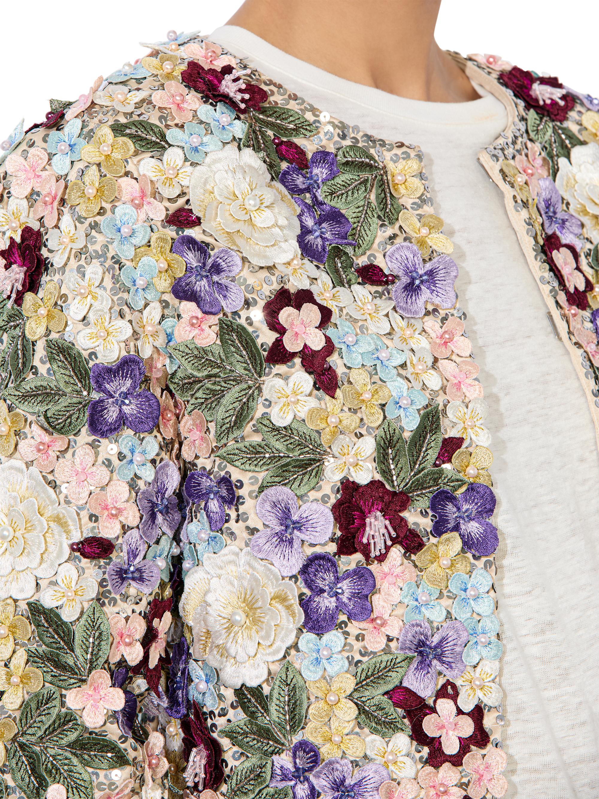 to alice 美品 Alice + Olivia Kidman Boxy Embellished Jacket | Saks Fifth