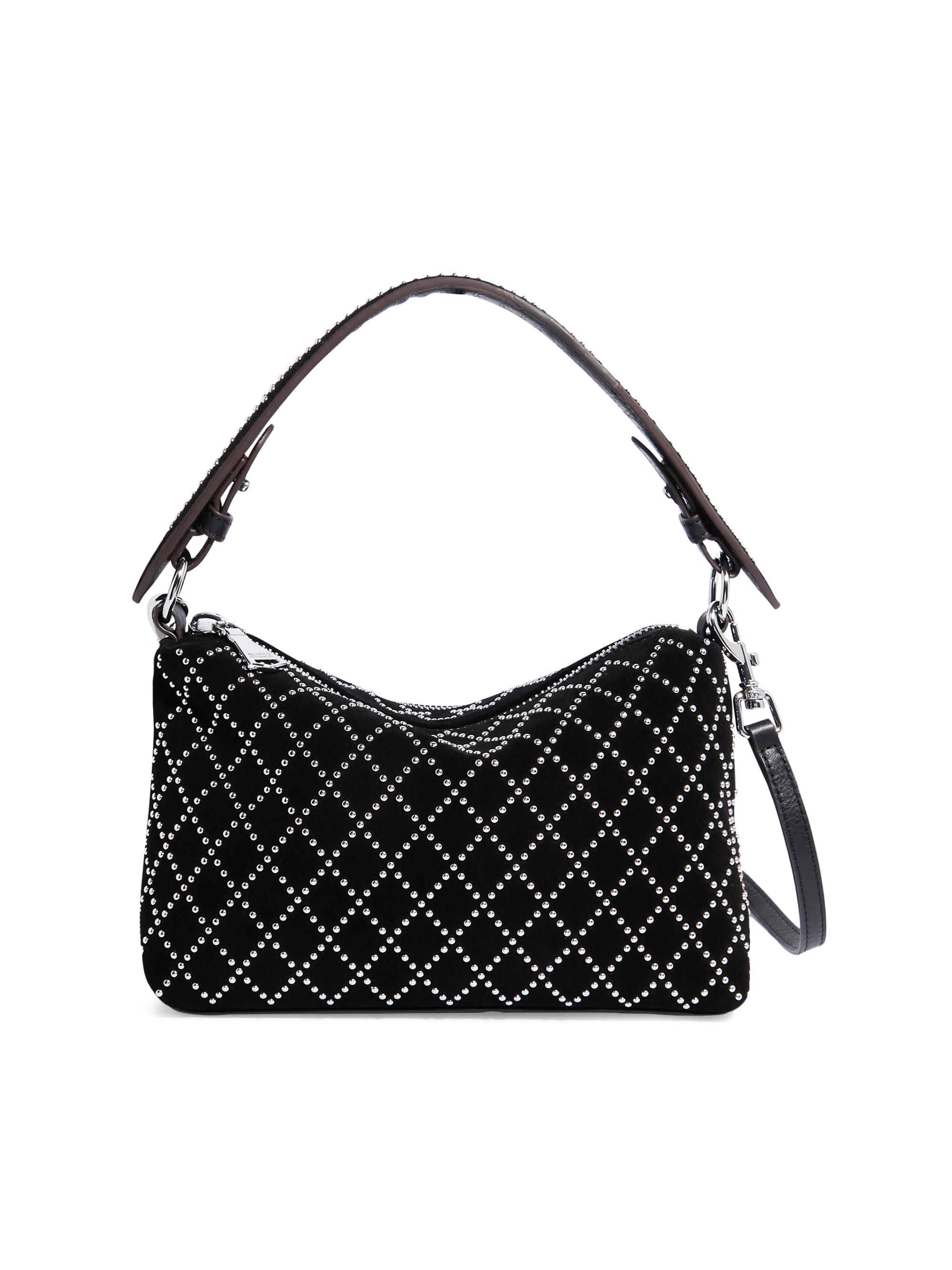 Aimee Kestenberg Women's Ava Studded Leather Convertible Shoulder Bag - Lattice Studs