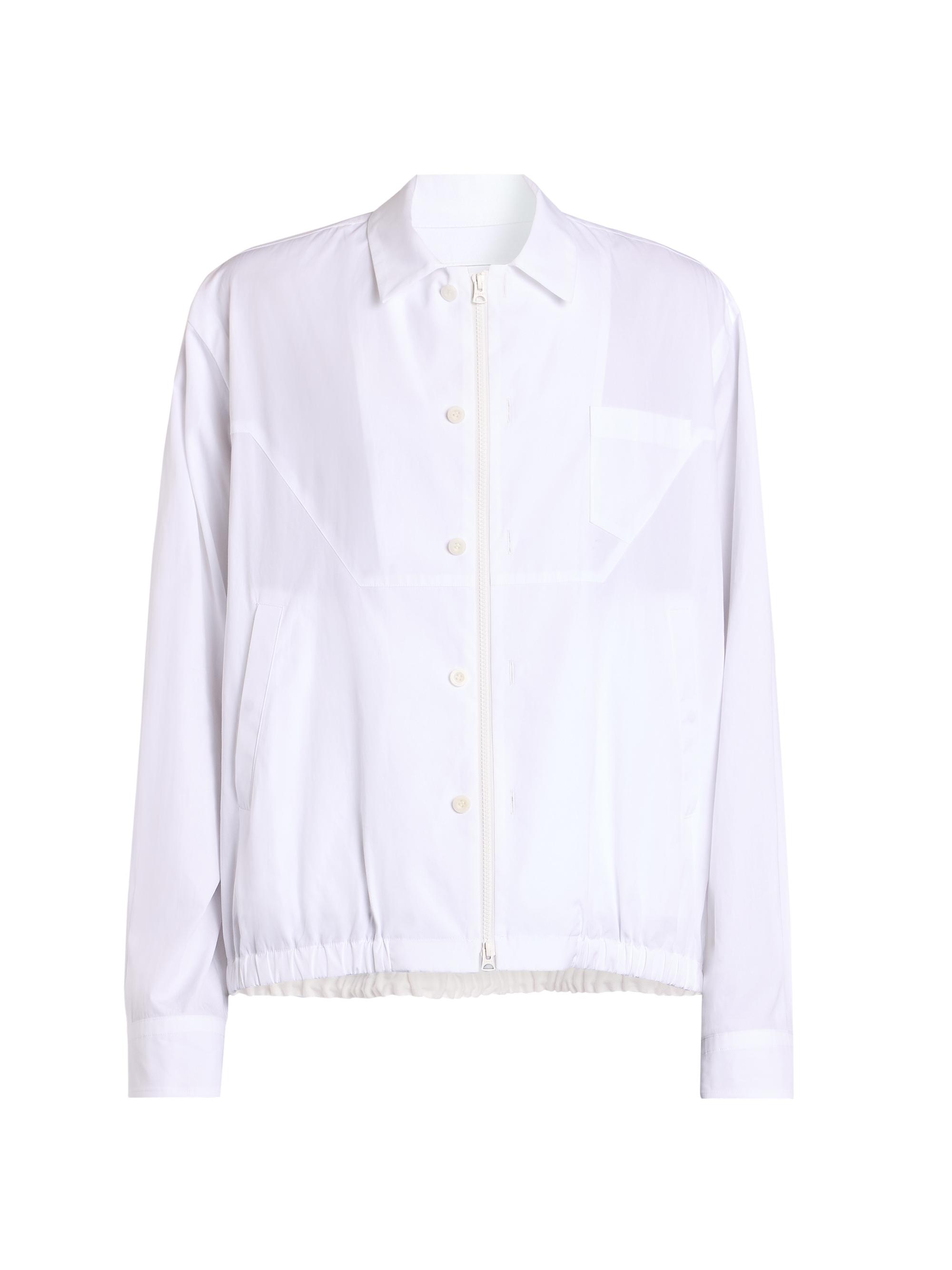 Sacai Men's Cotton Poplin Jacket - Off White