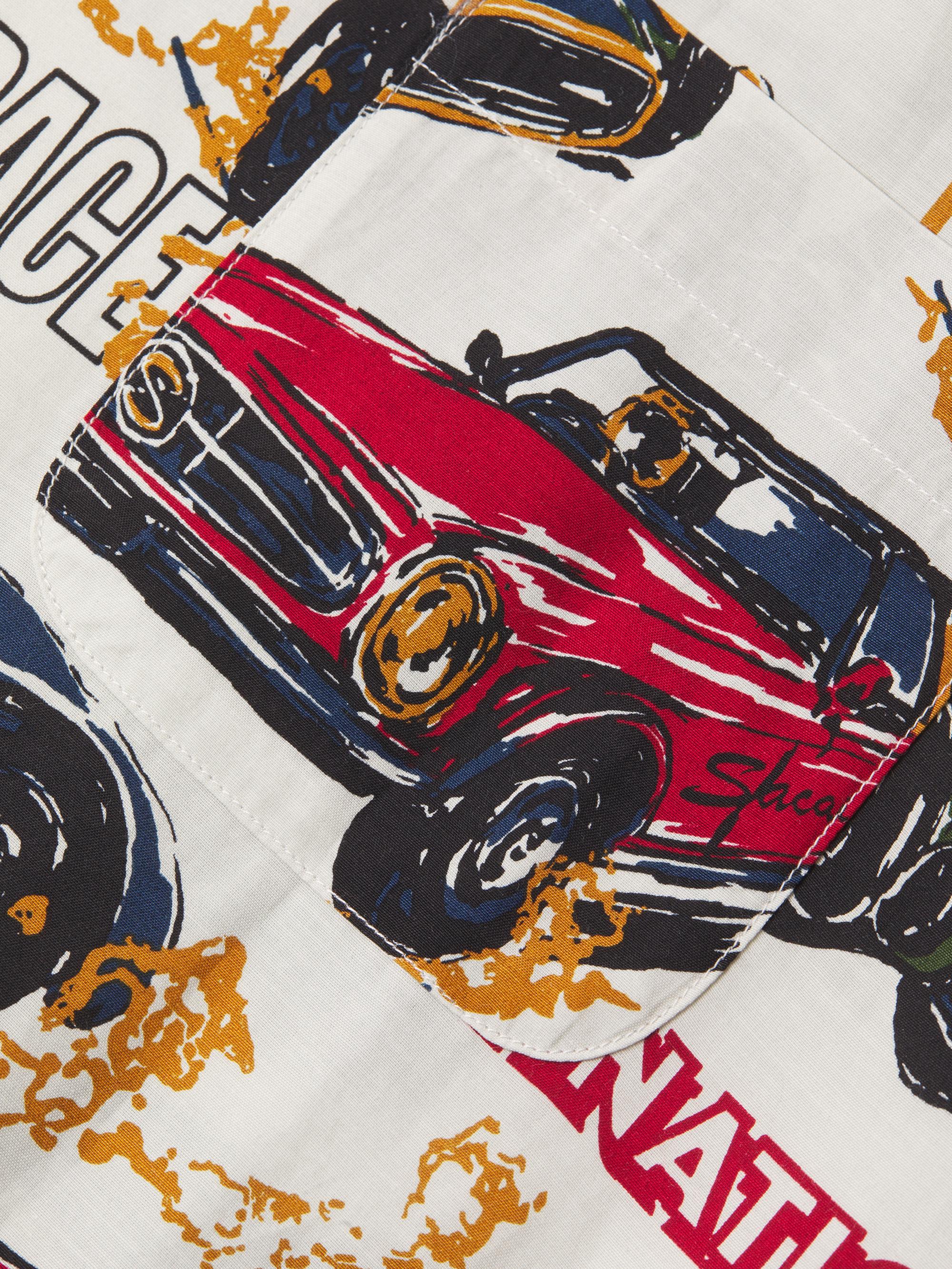 25ss Sacai Car Race Print Knit Blouson トップス SACAI 25SS Car