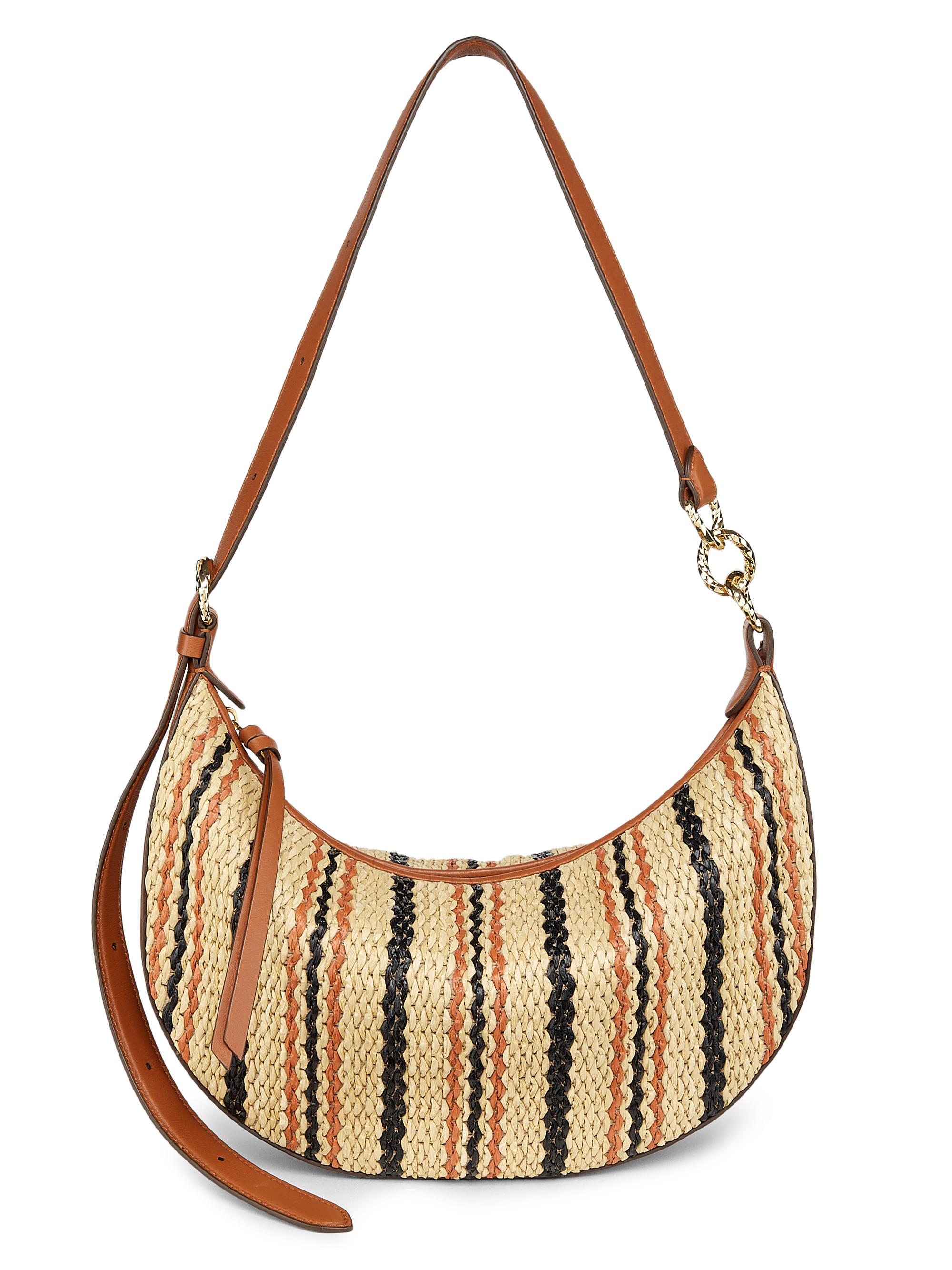 Ulla Johnson Women's Twyla  Raffia Hobo Bag - Desert Stripe