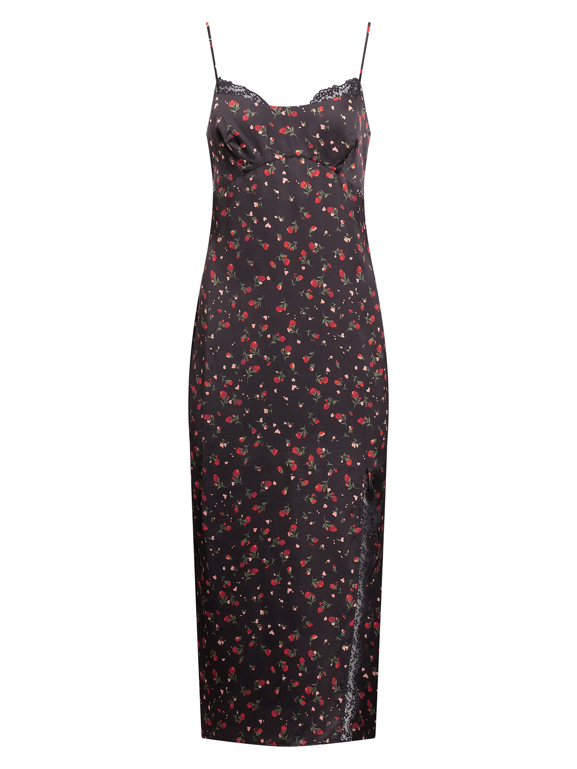 Rebecca Minkoff Women's Maeve Floral Slip Dress - Rose Ditsy