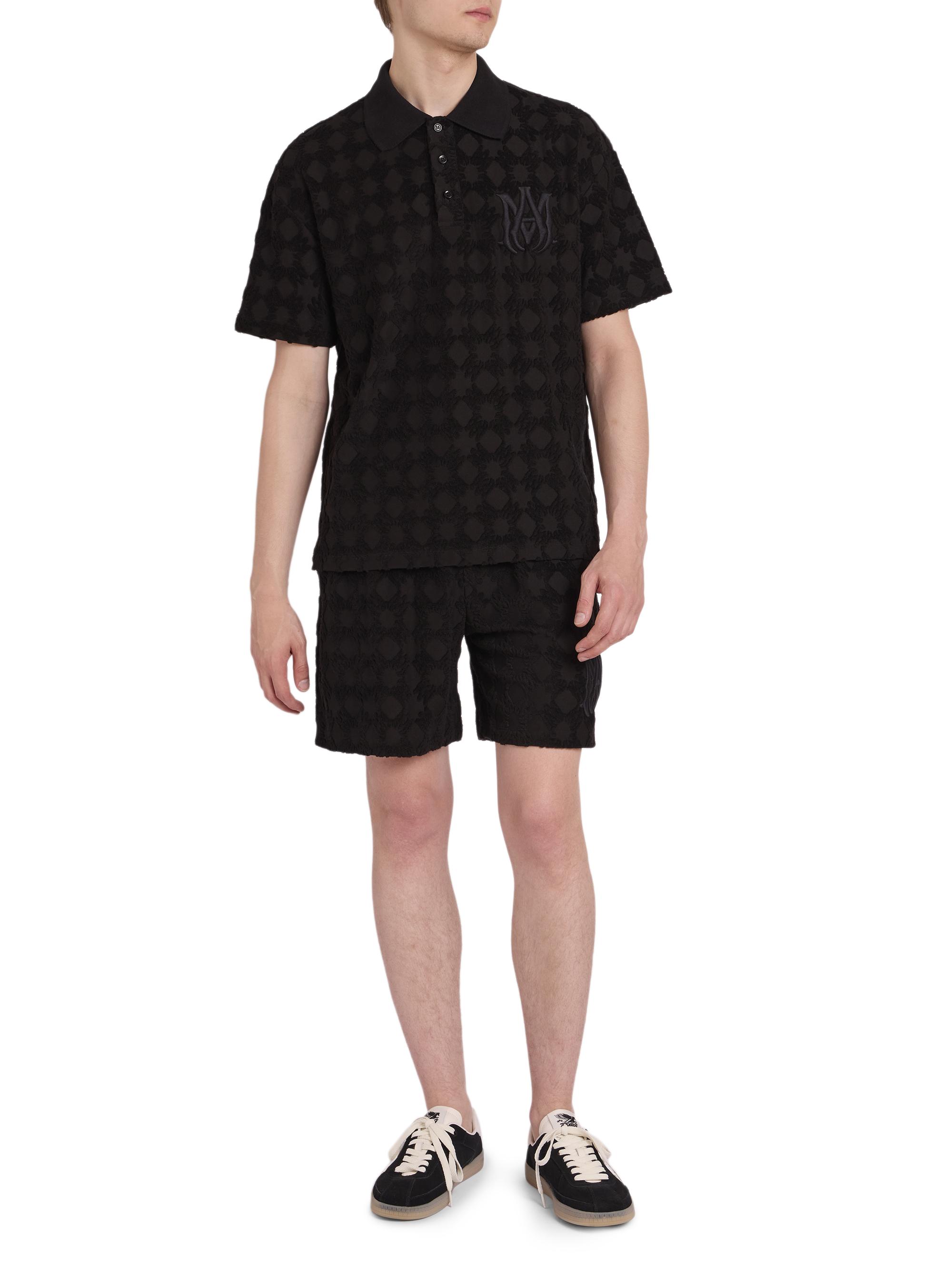 Amiri MA Quad Toweling Polo Shirt | Saks Fifth Avenue