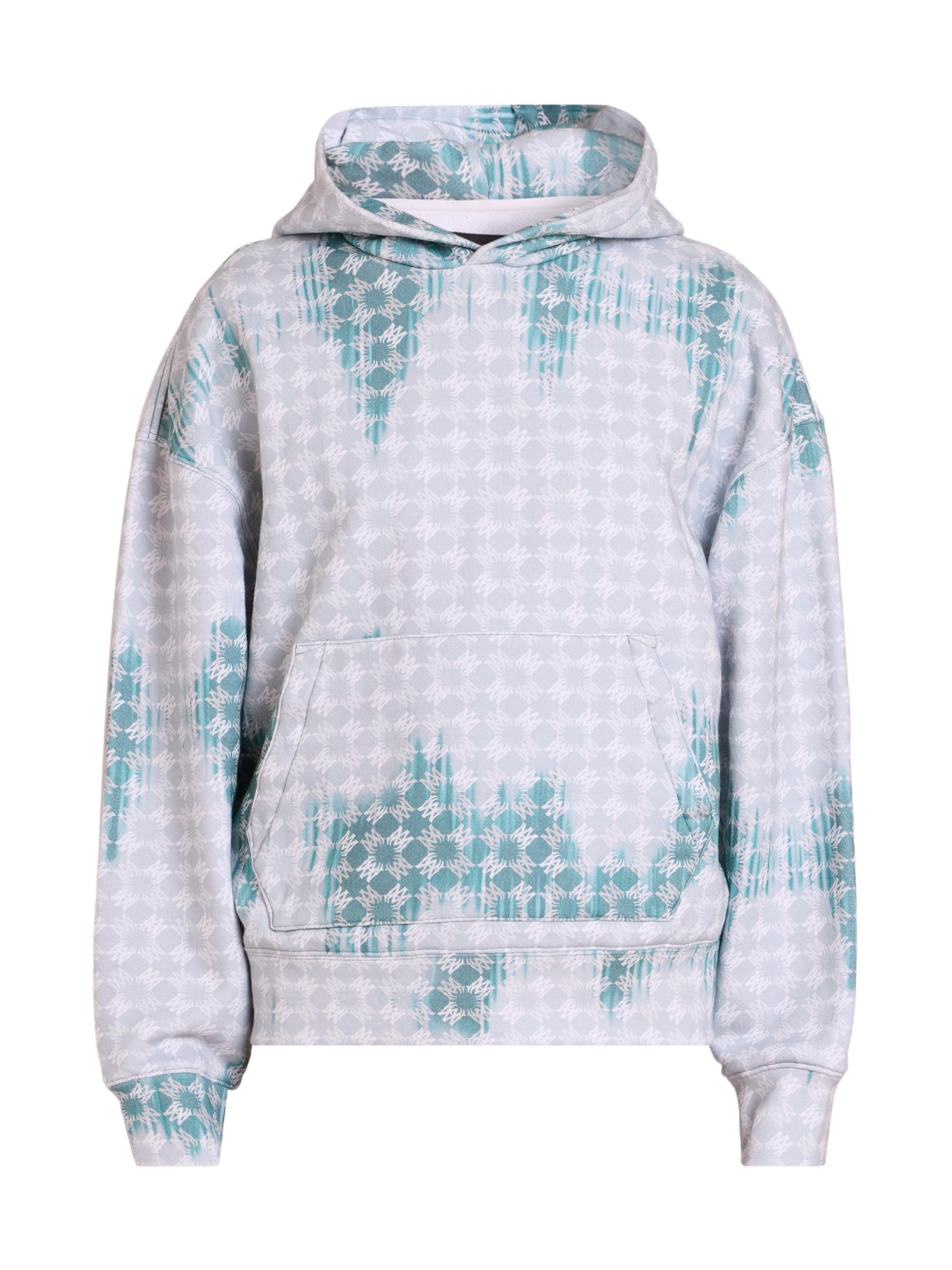 Amiri Men's MA Quad Bleached Hoodie - Marine