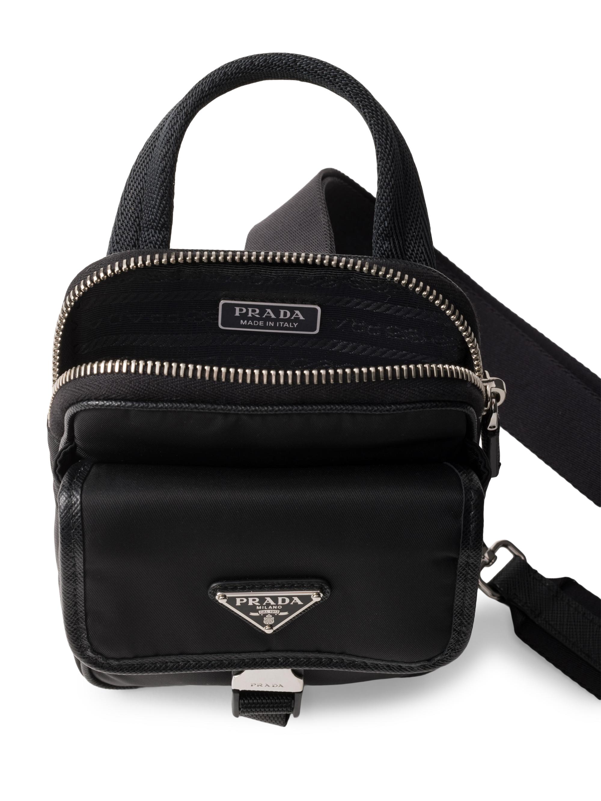 Prada Re-Nylon and Saffiano Leather Smartphone Case | Saks Fifth