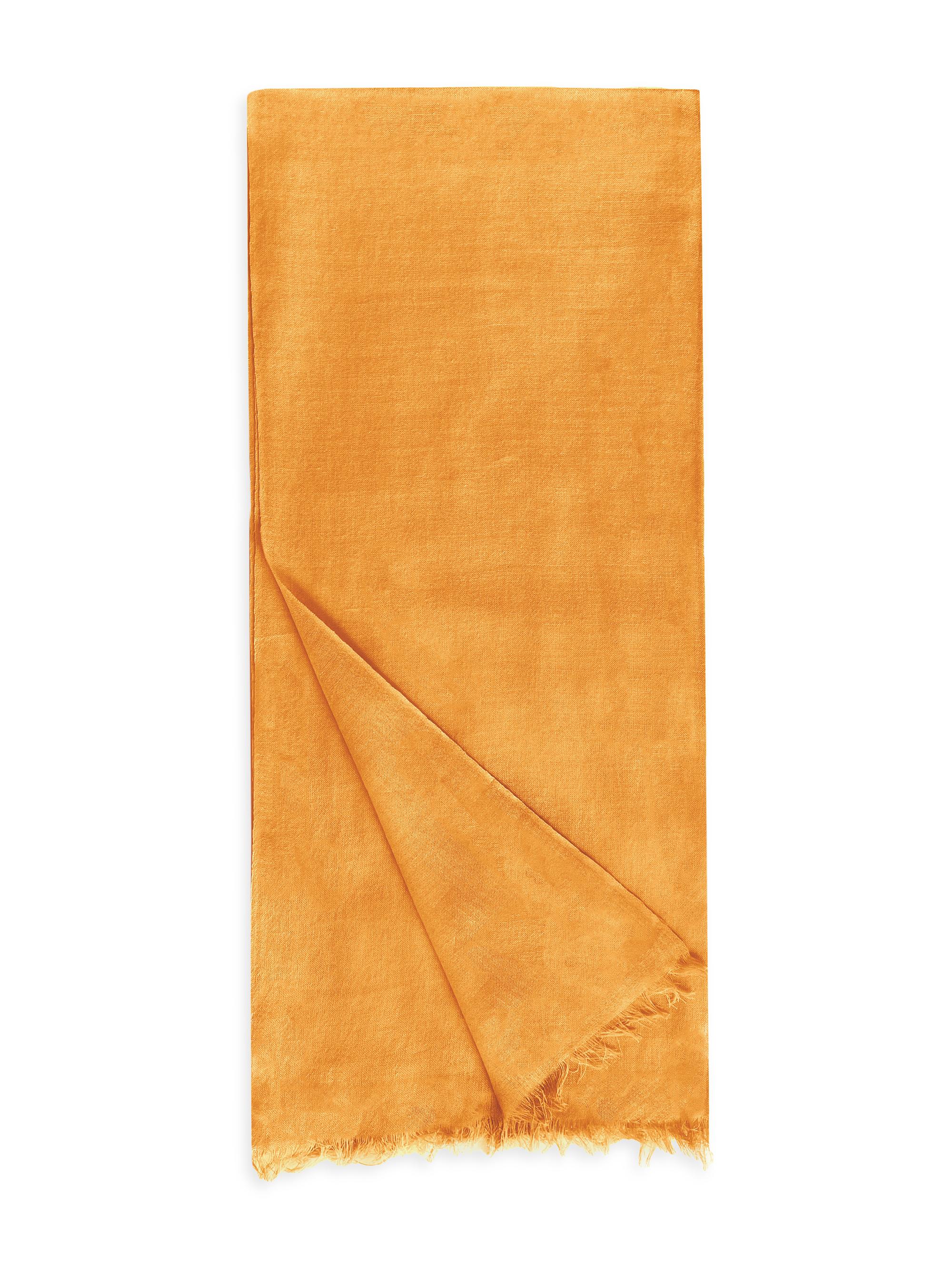 Denis Colomb Women's Ibiza Cashmere & Cotton Scarf - Bright Corail