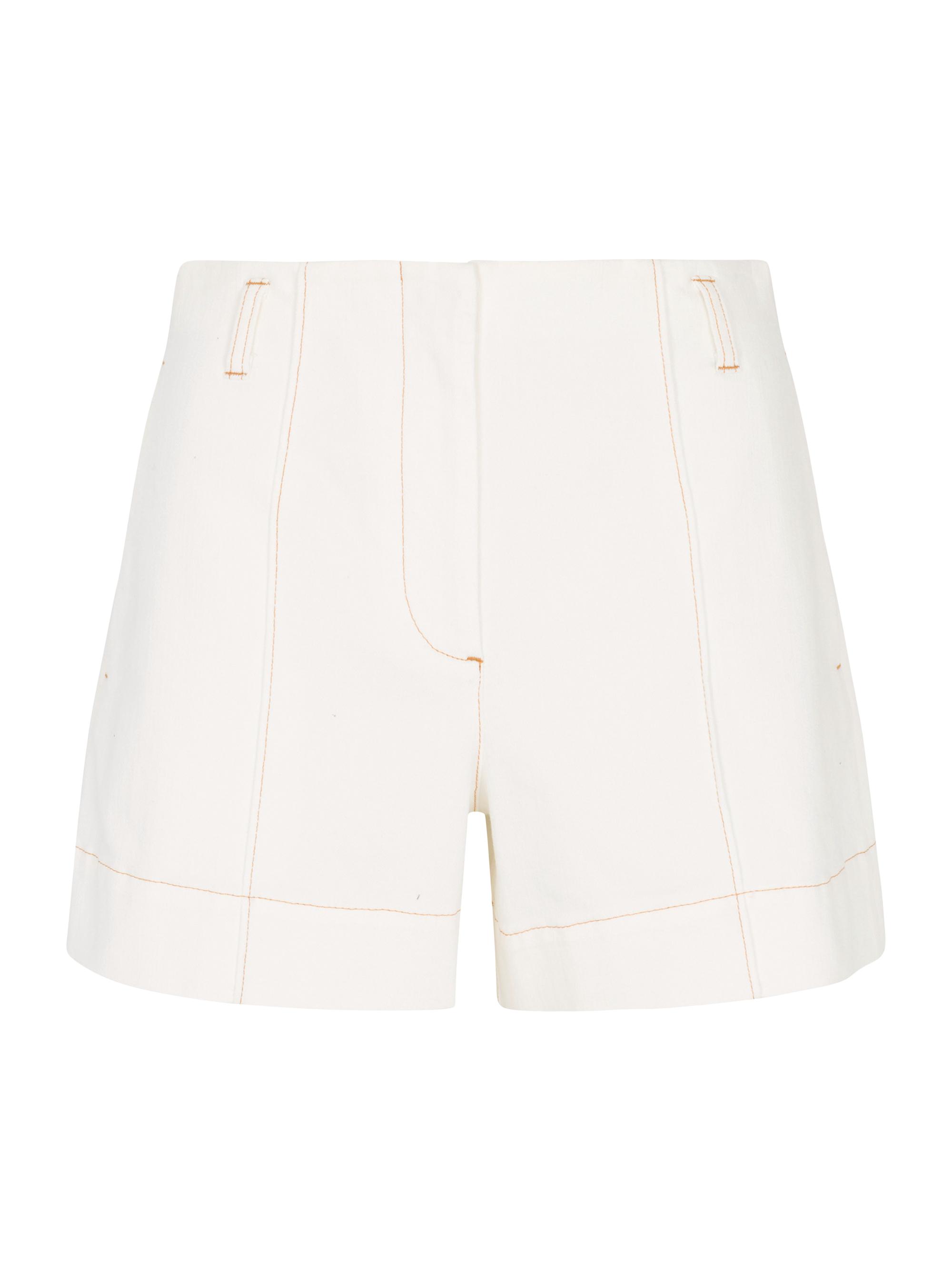 Rebecca Taylor Women's Cora Denim Shorts - Eggshell Wash