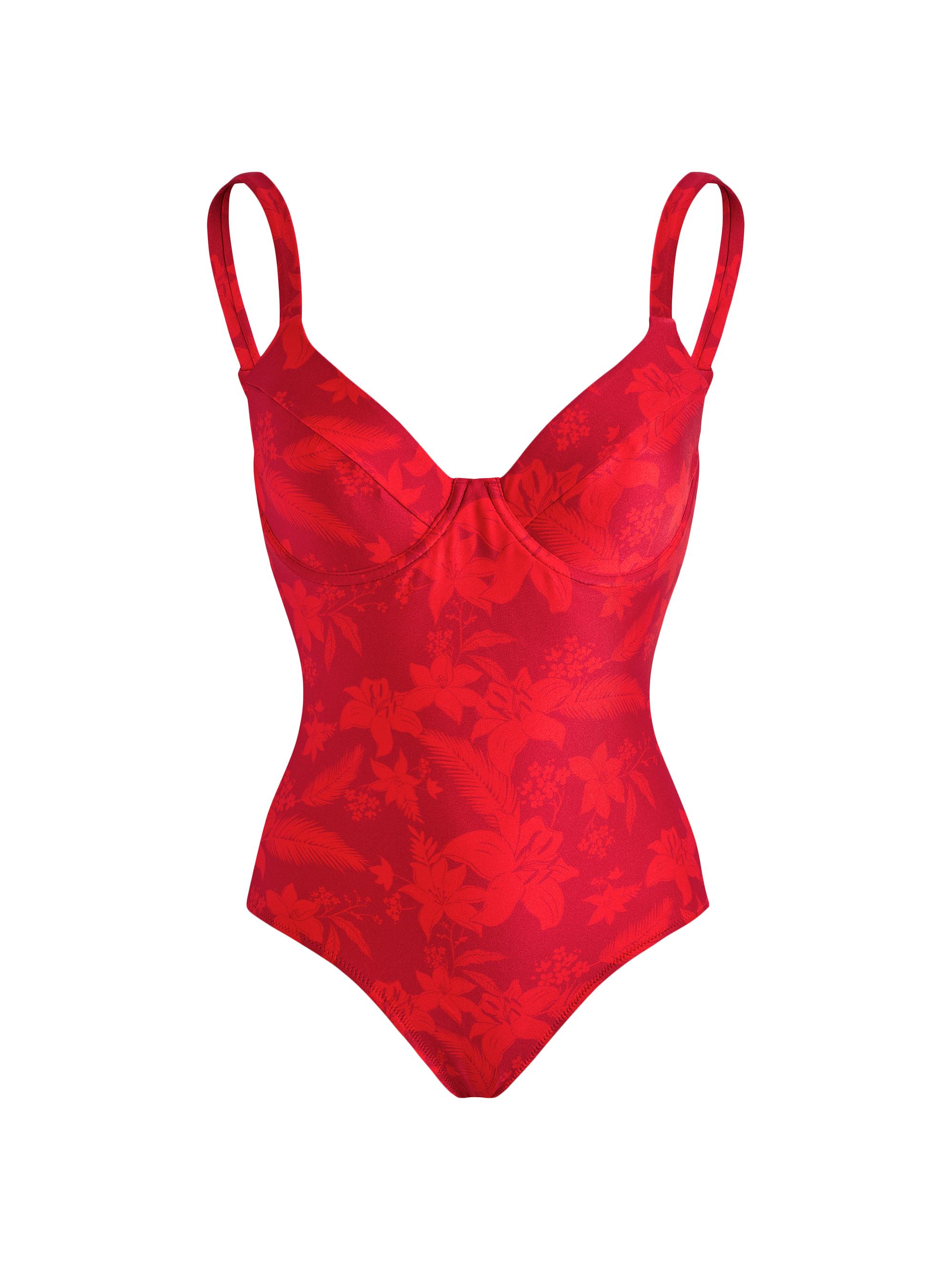 Vilebrequin Women's Flower Power One-Piece Swimsuit - Lipstick