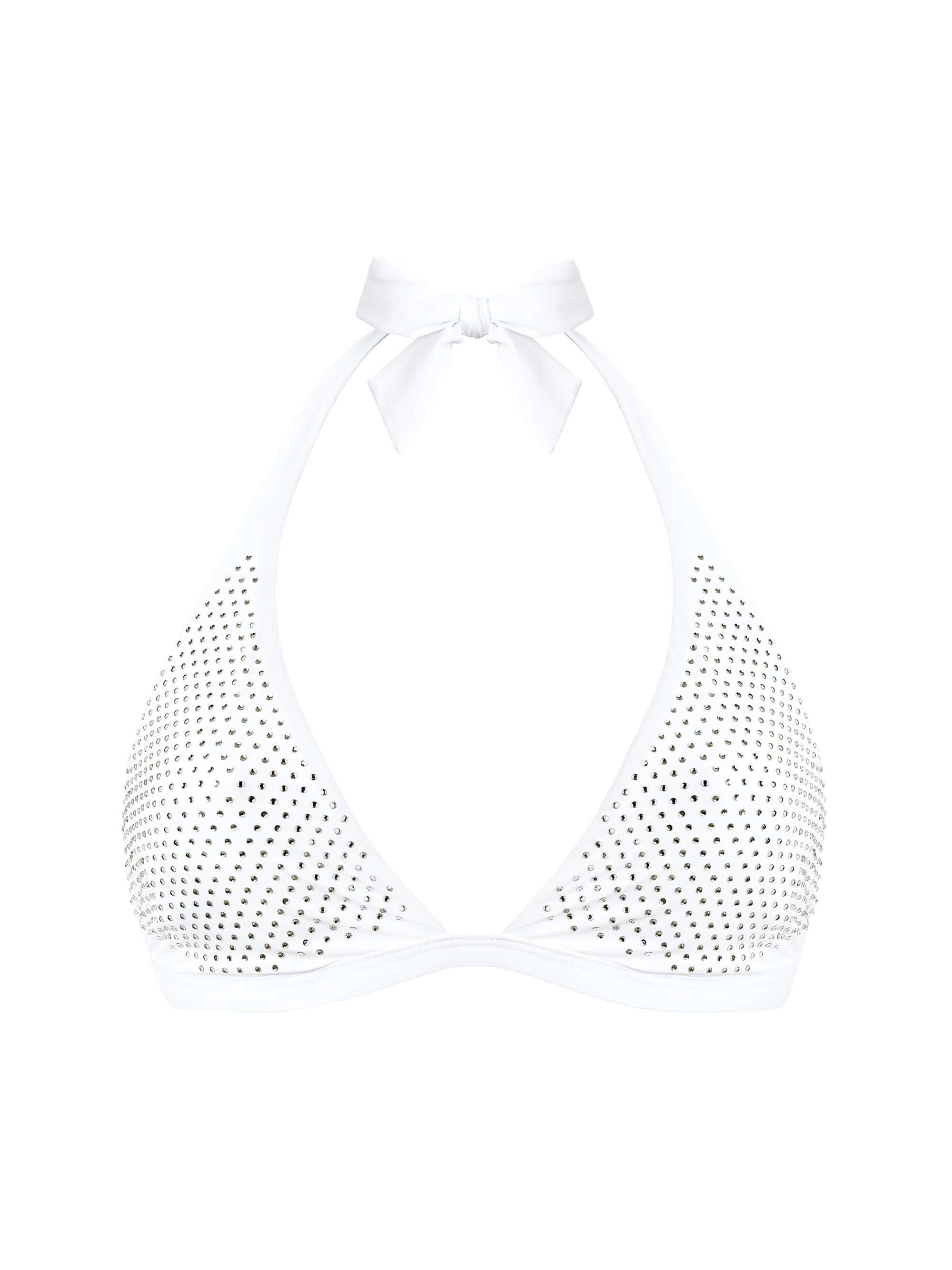 Vilebrequin Women's Strass Bikini Top - Blanc White